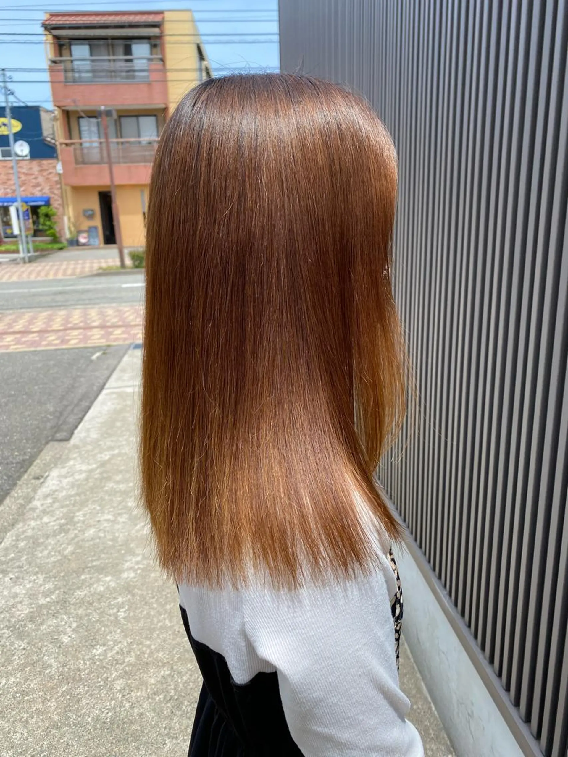 セミロング 多河 遥のヘアスタイル