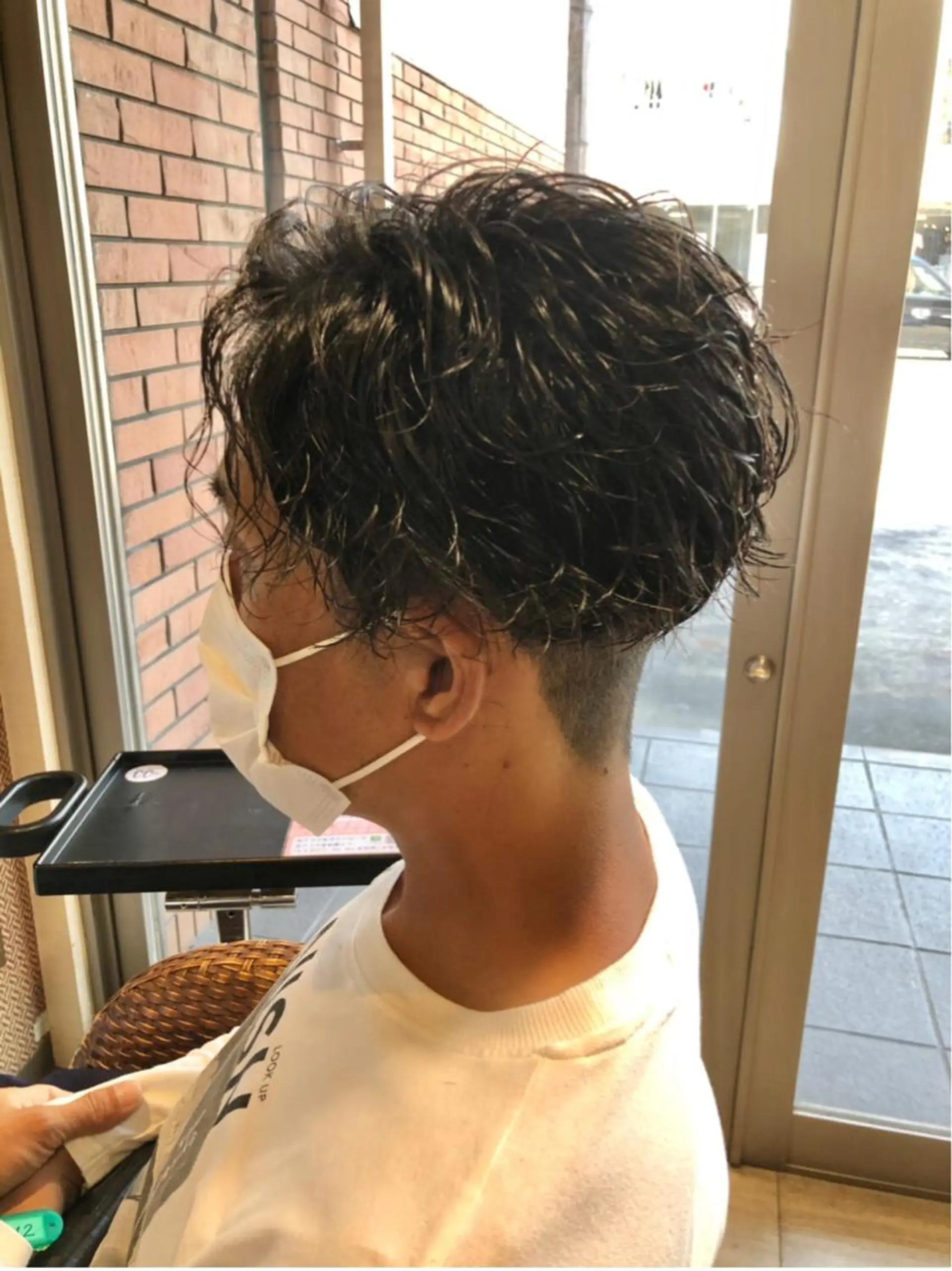 ショート パーマ メンズ パーマ/ハイトーン スパイキー/神田正紀のヘアスタイル