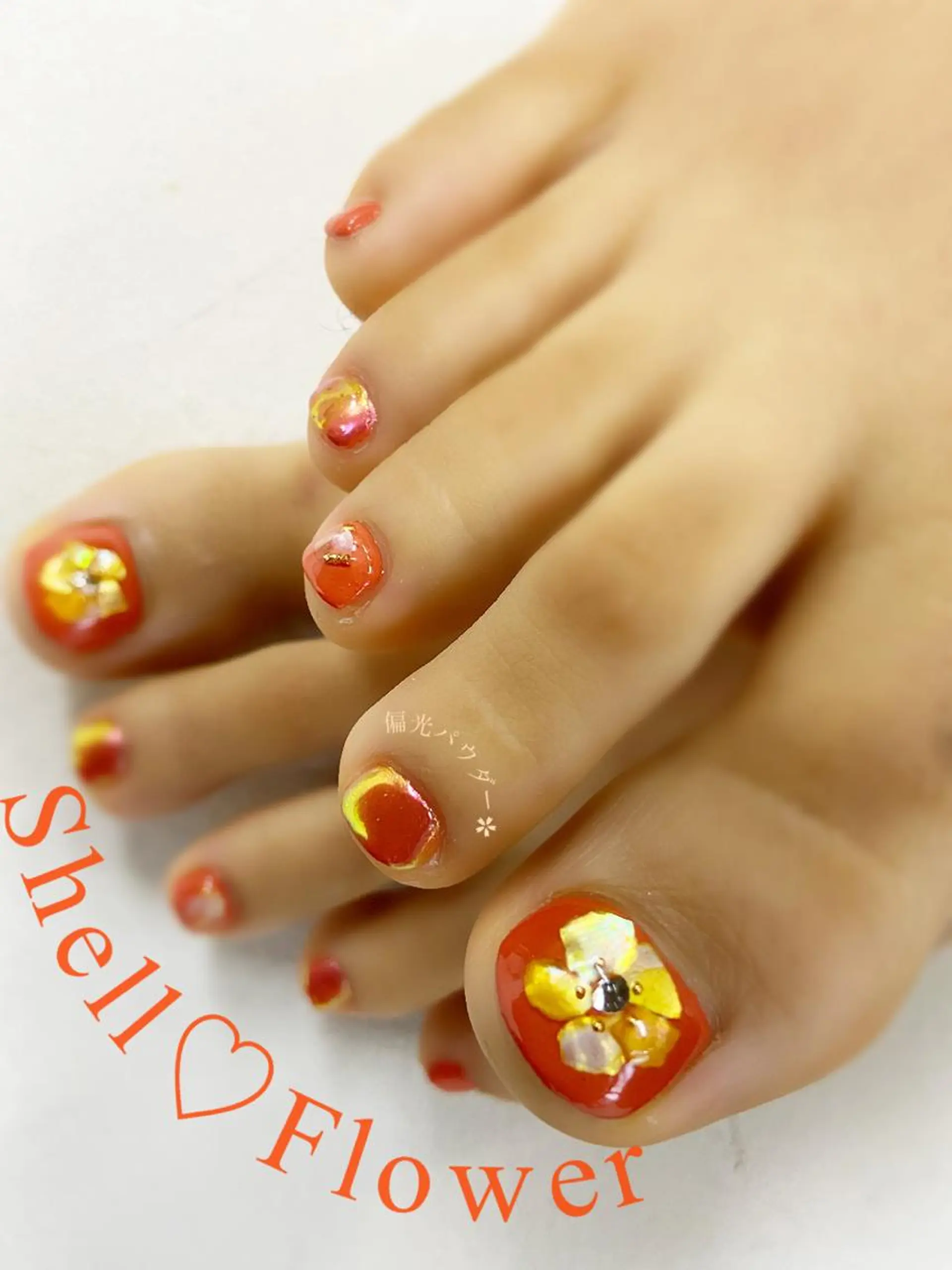 ネイル フットネイル BIANCA Ouchidaのネイルデザイン