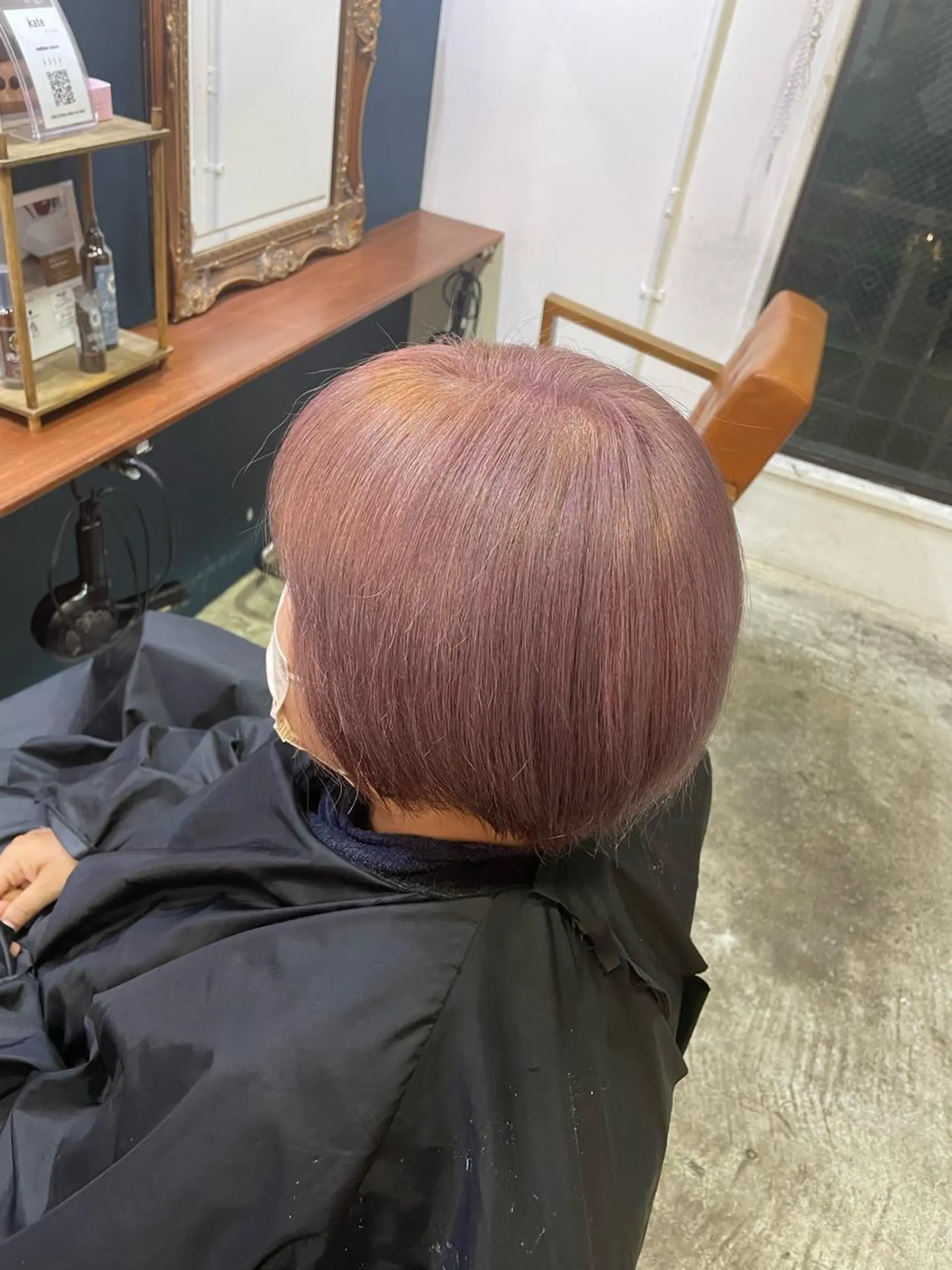 ショート カラー ヘアアレンジ ベージュカラー ピンクカラー ピンクベージュ ヘアカラー トリートメント ヘアセット 🎍カトウ ケイゴ🎍のヘアスタイル