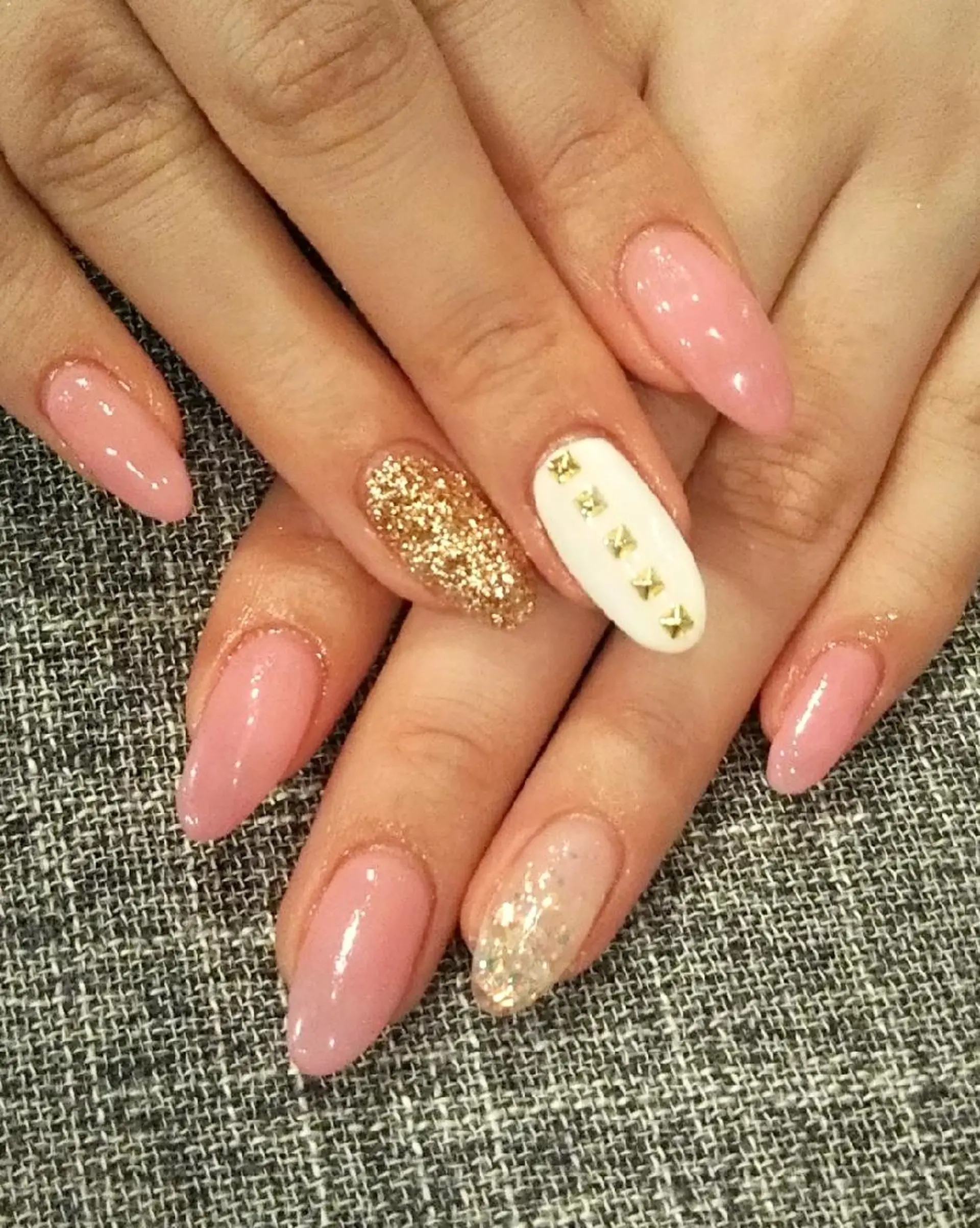 ネイル ピンク ハンドネイル private salon mieのネイルデザイン