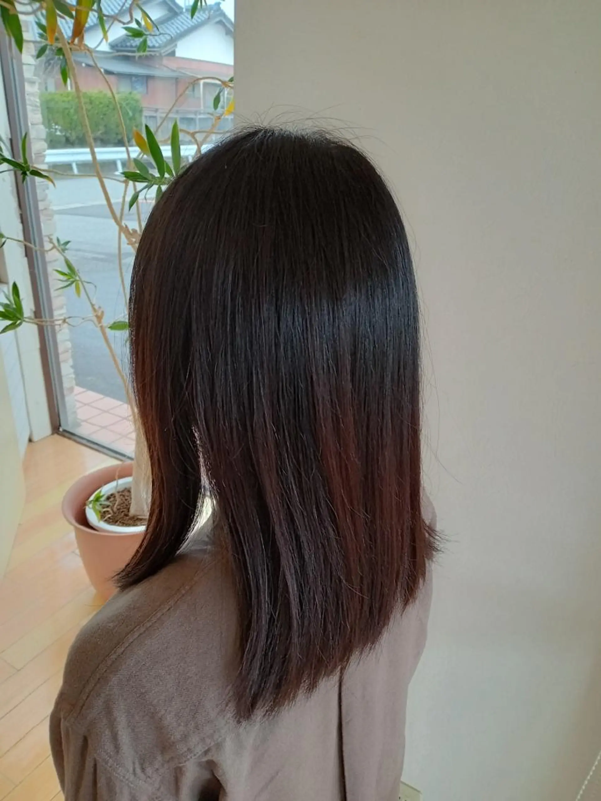 セミロング カット トリートメント 林慶吾/ショートボブ /デザインカラーのヘアスタイル