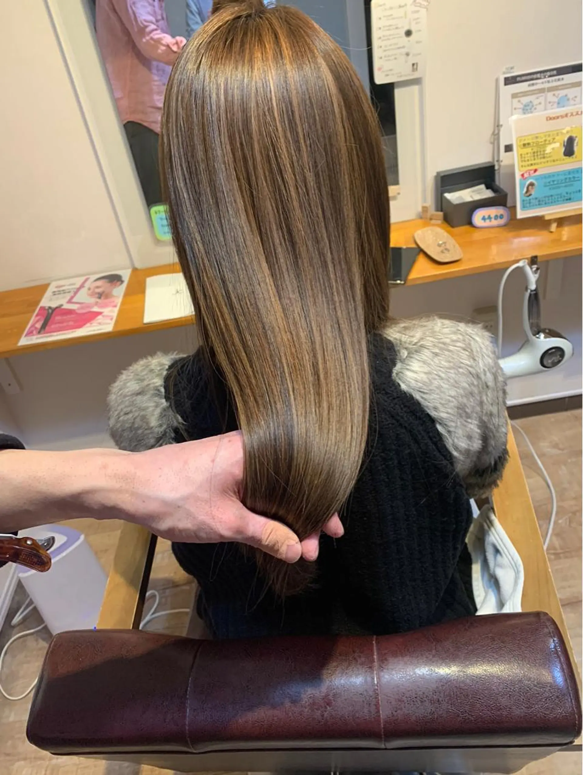 ミディアム パーマ 🫧似合わせカット 🫧福田のヘアスタイル