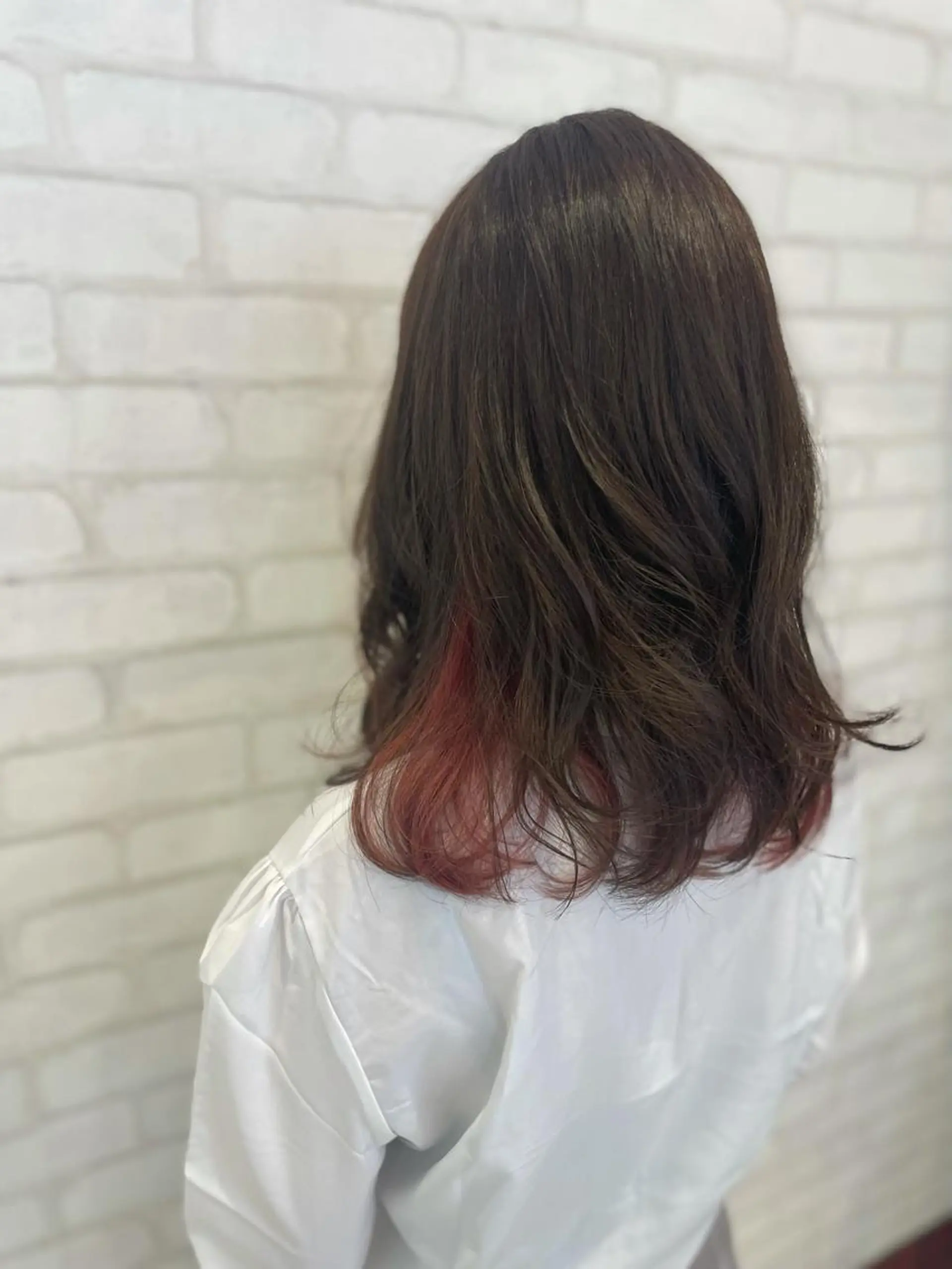 ミディアム カラー インナーカラー 巣鴨髪質改善サロン 🌈NONOKAのヘアスタイル