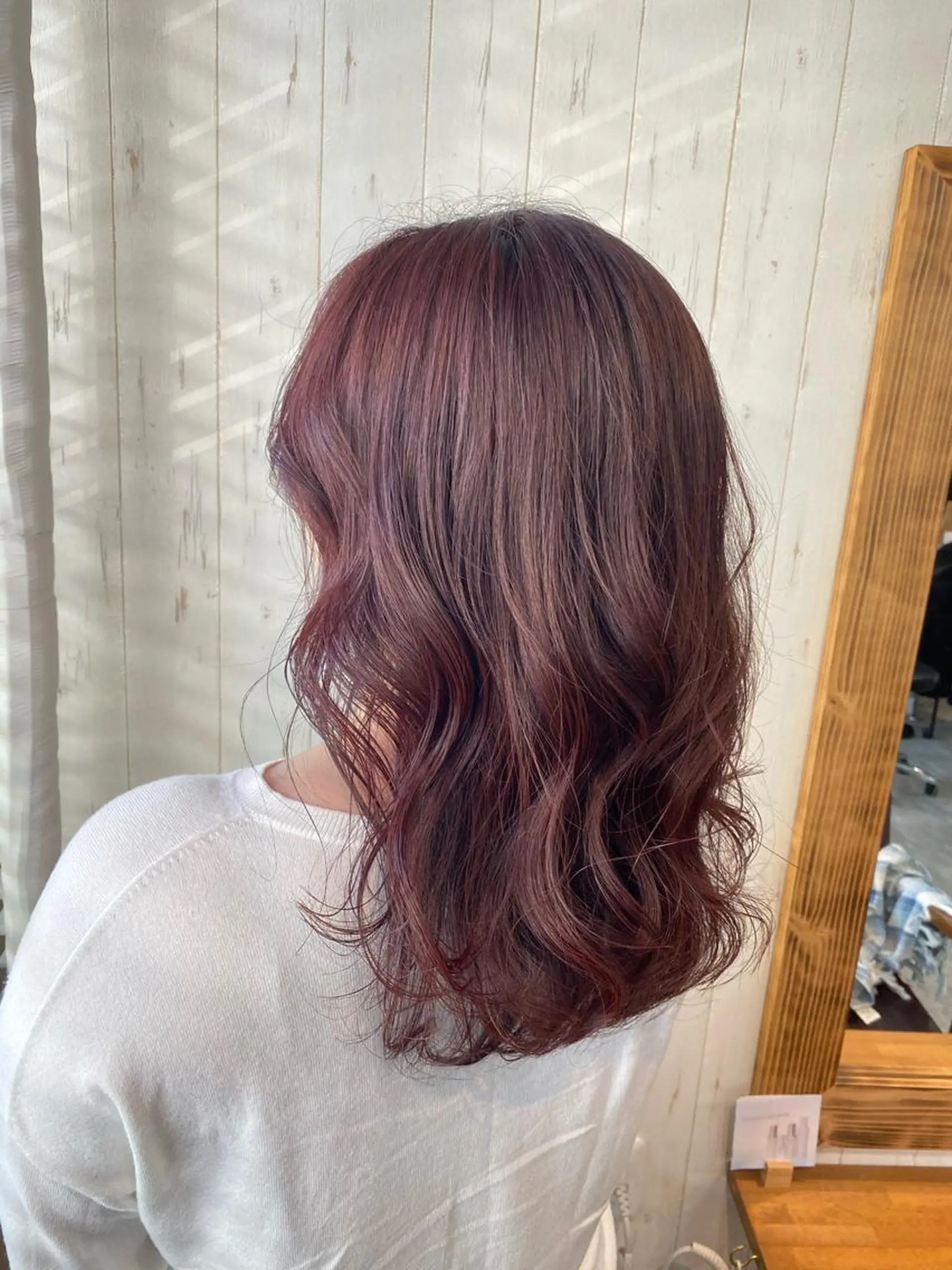 セミロング カラー [店長]加地 峻のヘアスタイル