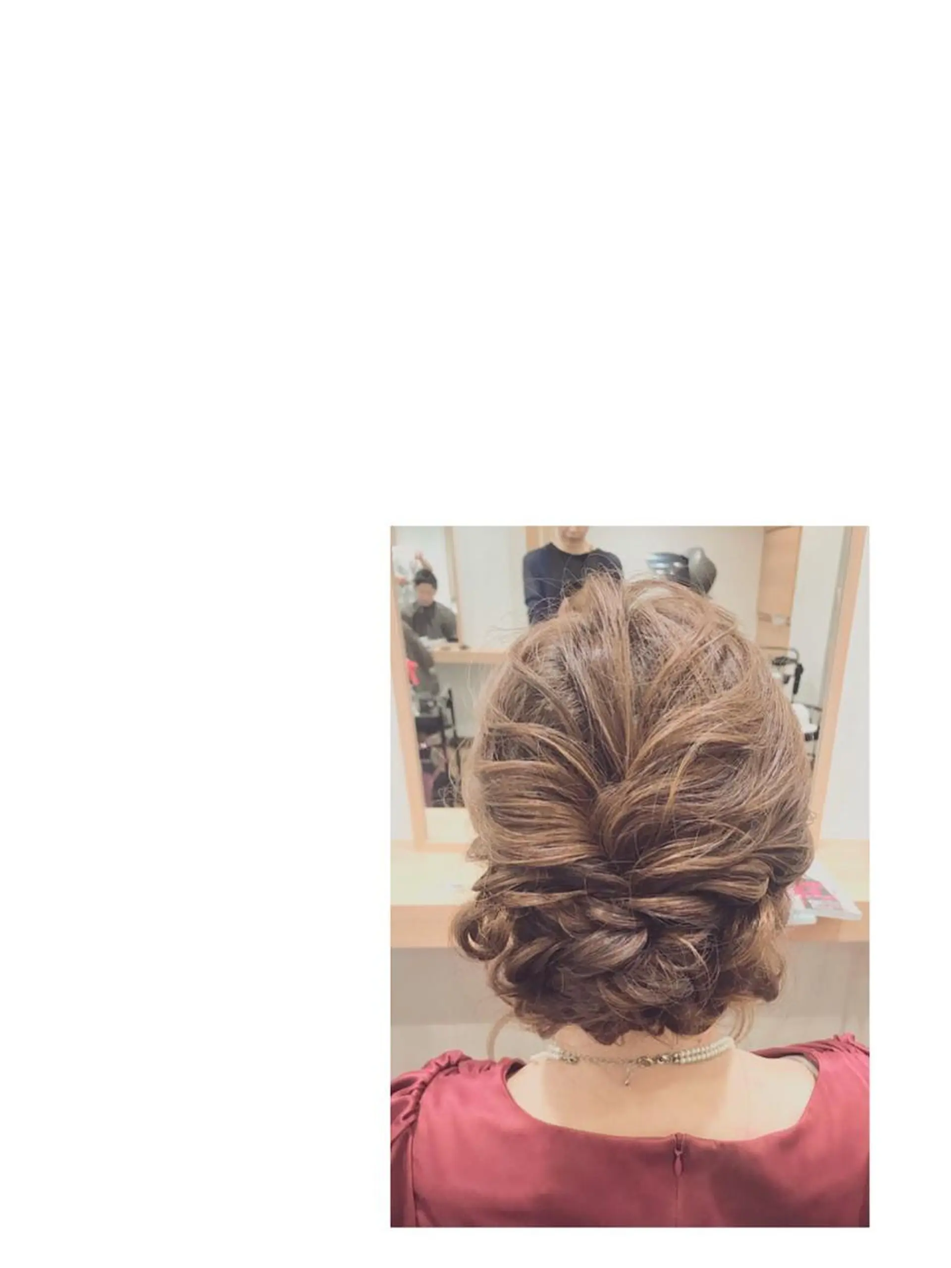 ヘアアレンジ ヘアセット GRANLUSSO 〜グランルッソ駅前店所属・木口 嘉美のヘアスタイル