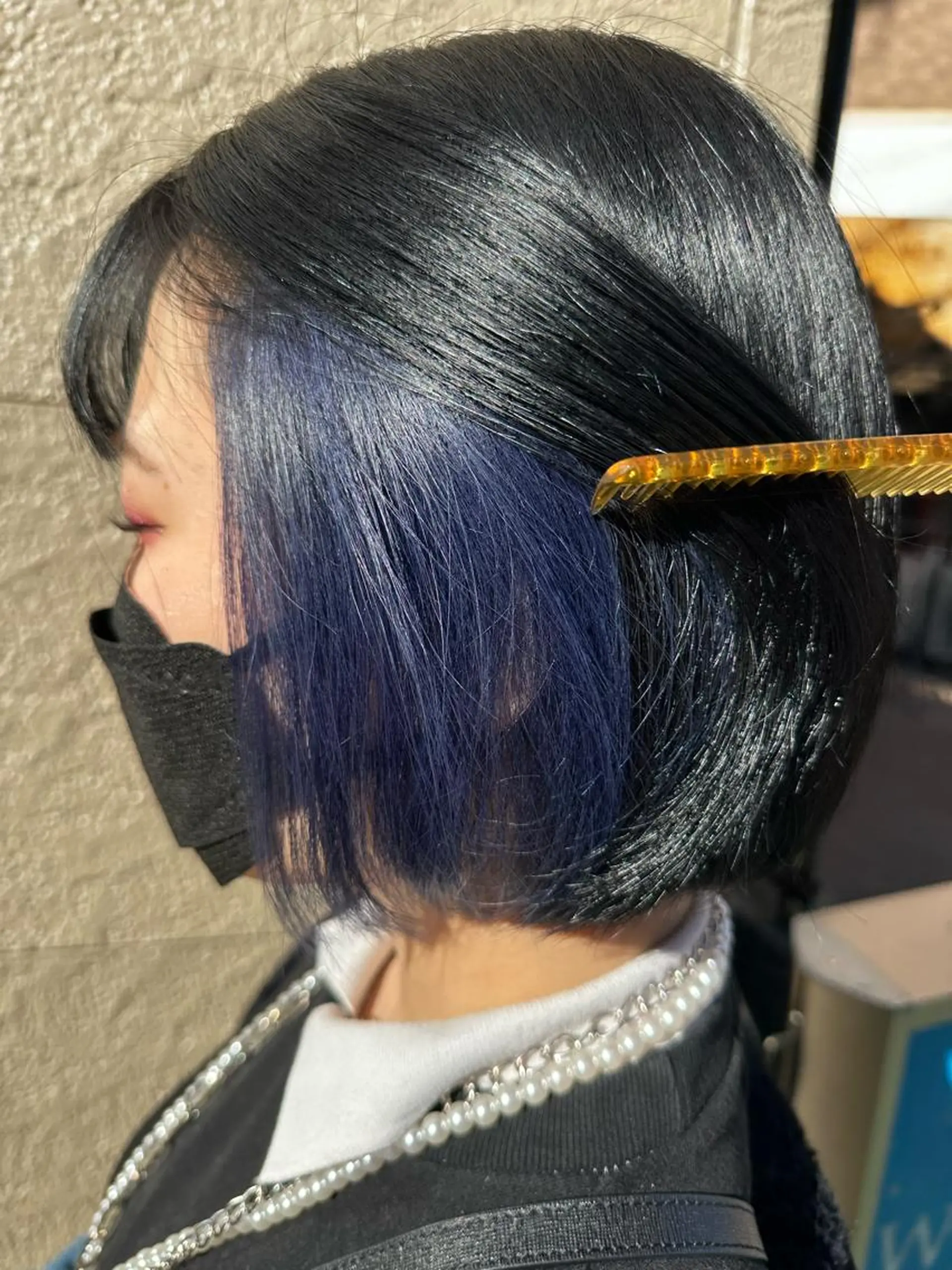 ショート ボブ/インナーカラー ショート/佐野祥子のヘアスタイル