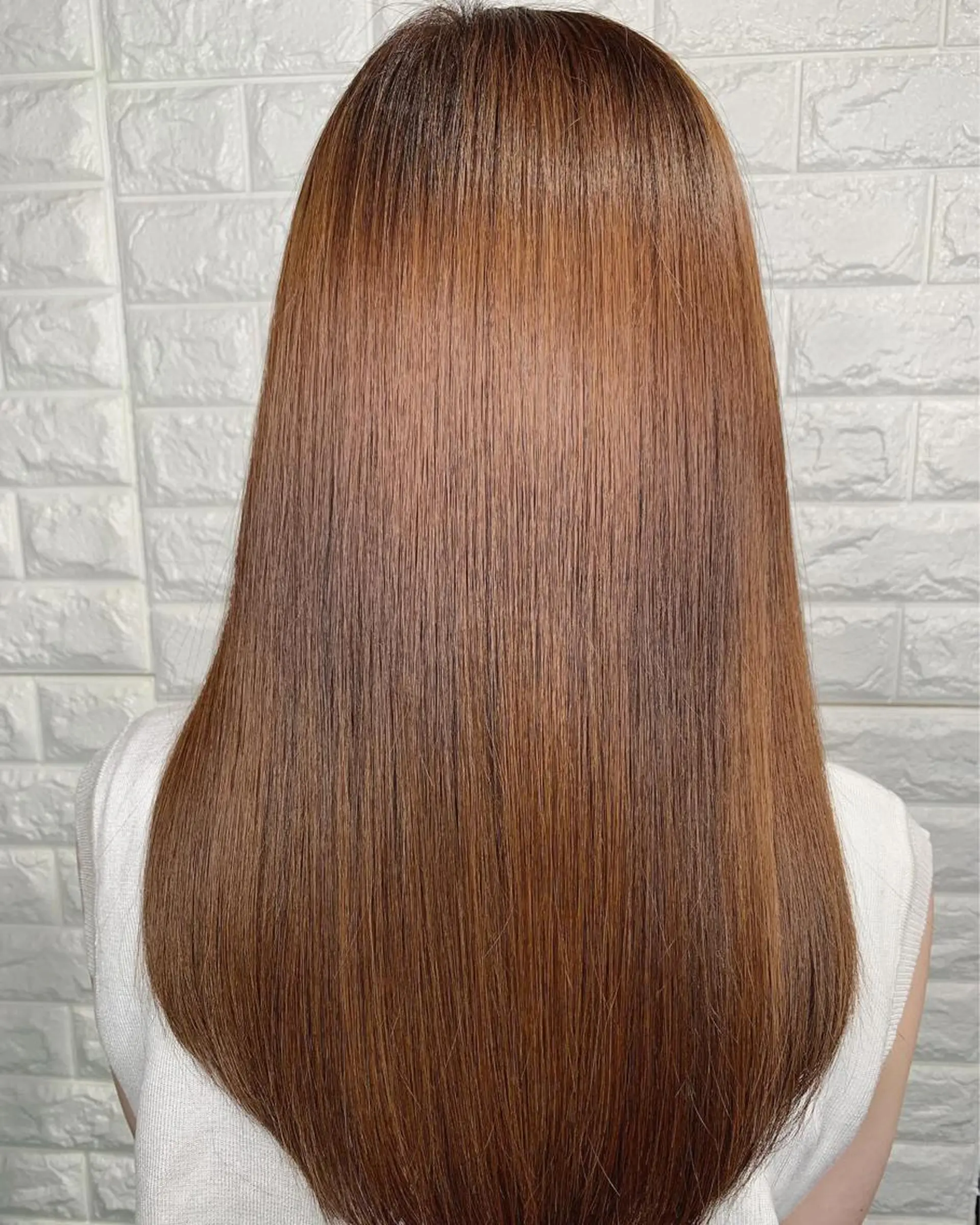 ロング ヘアアレンジ 髪質改善 縮毛矯正 トリートメント カット ヘアカラー トリートメント ヘッドスパ Lee東三国 店長 谷辻誠志のヘアスタイル