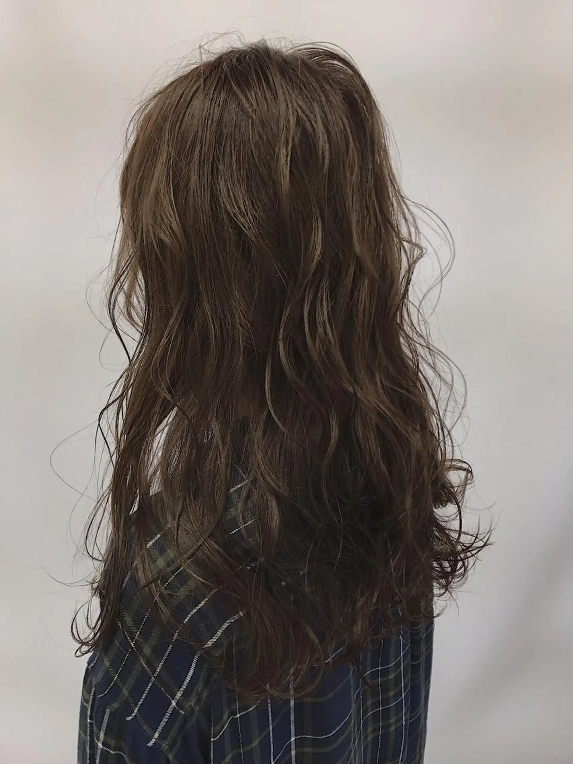 ロング カラー ブリーチ ブリーチなしカラー オレンジ lani 天神大名/ブリーチのヘアスタイル