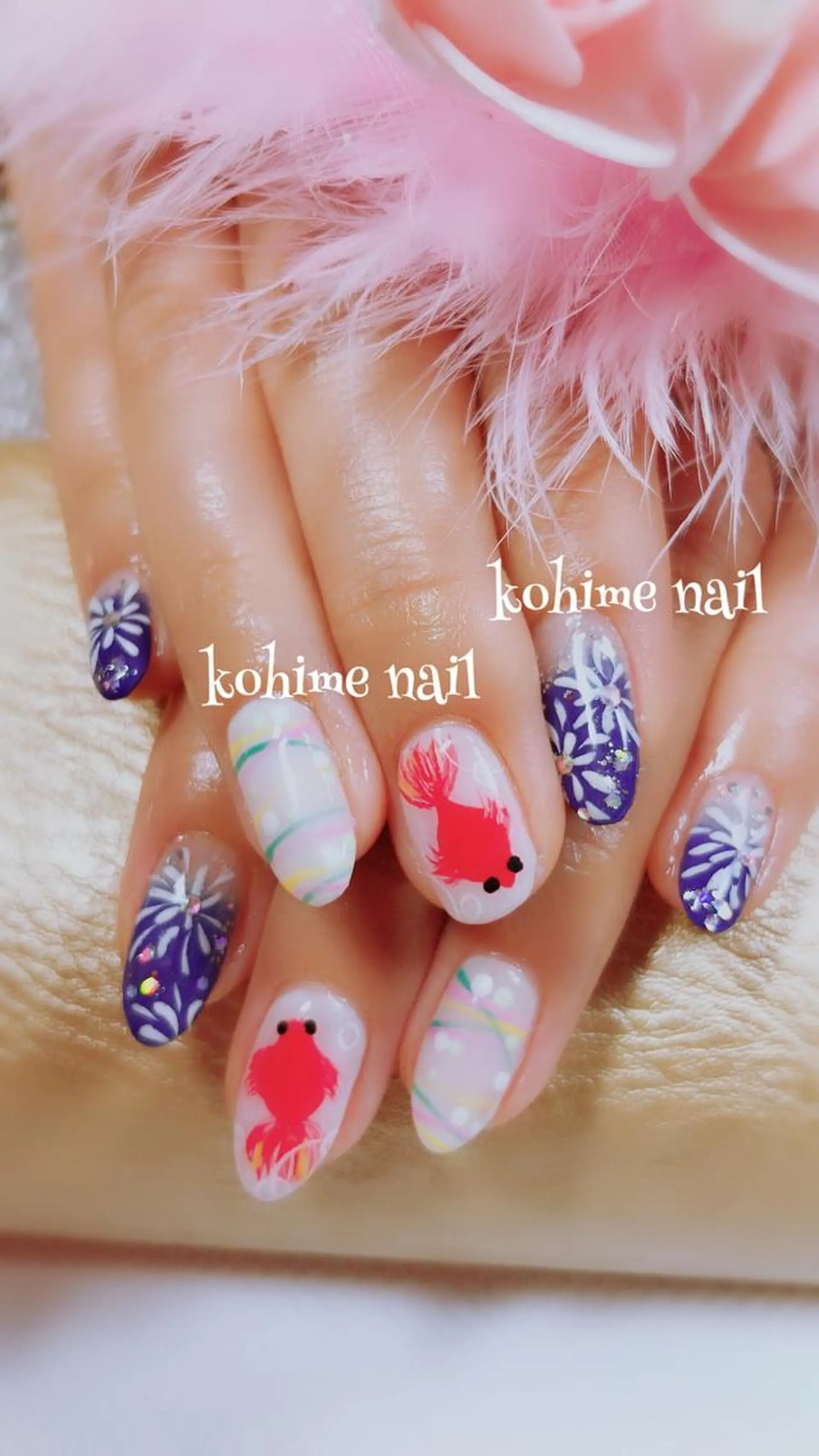 ネイル 佐藤 澄江のネイルデザイン