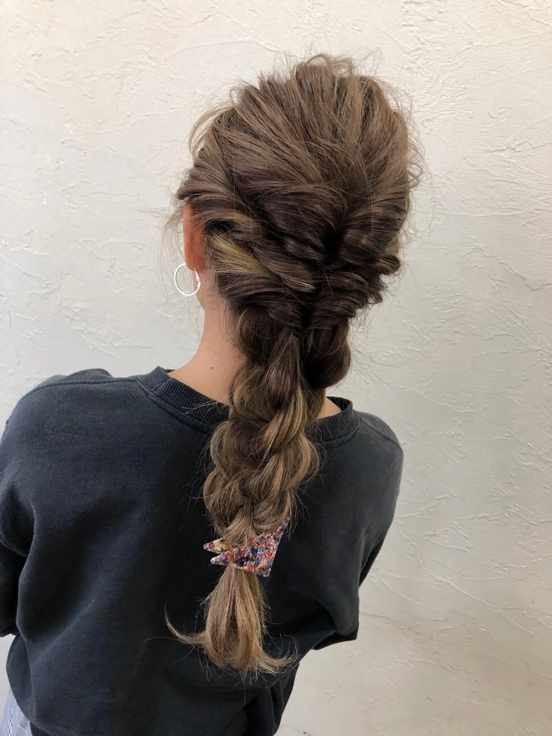 ロング カラー ヘアアレンジ ヘアセット ENIF ヤマグチアツコのヘアスタイル