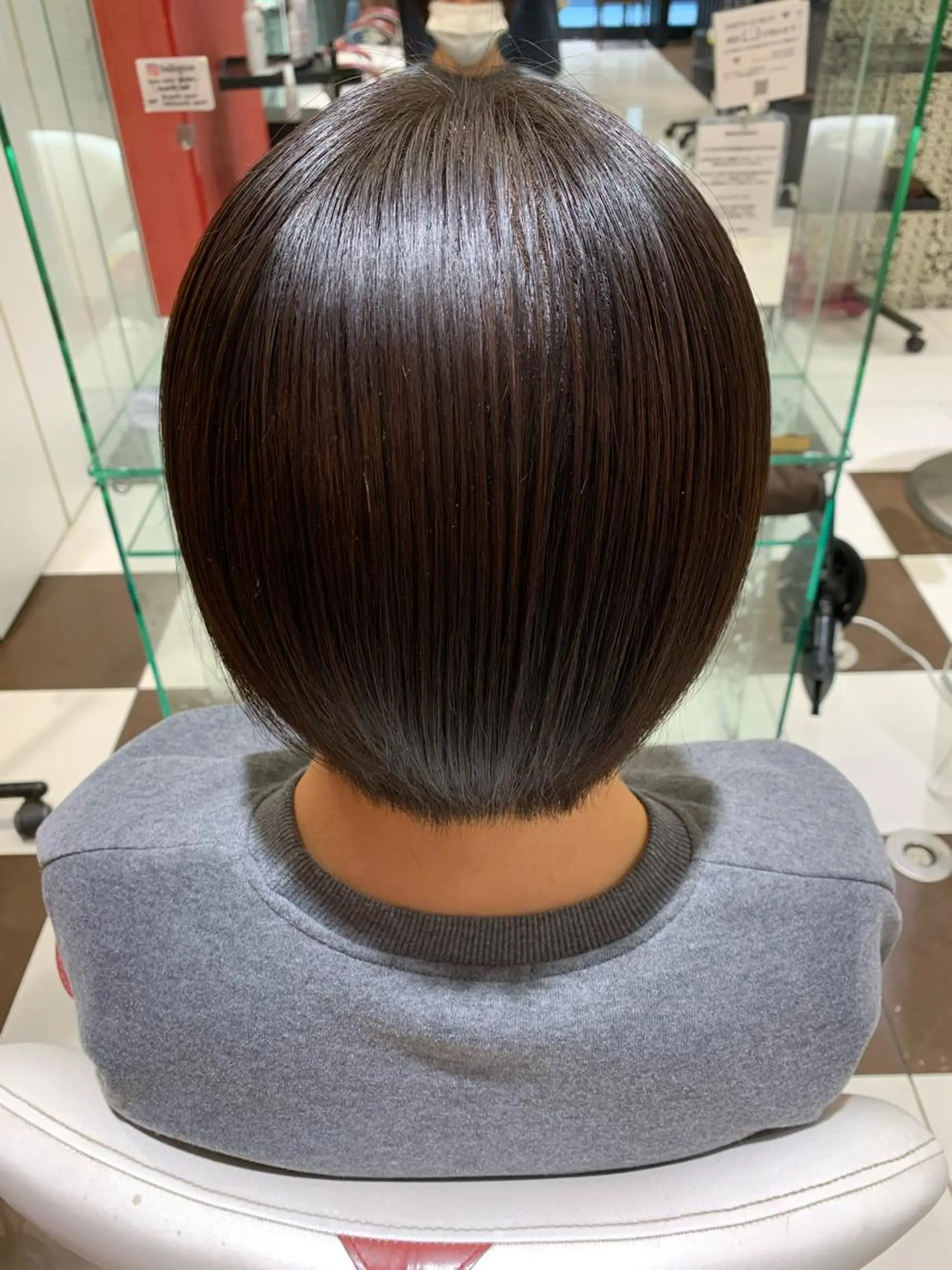 ショート カット 縮毛矯正 トリートメント 髪質改善美容師 鈴木のヘアスタイル