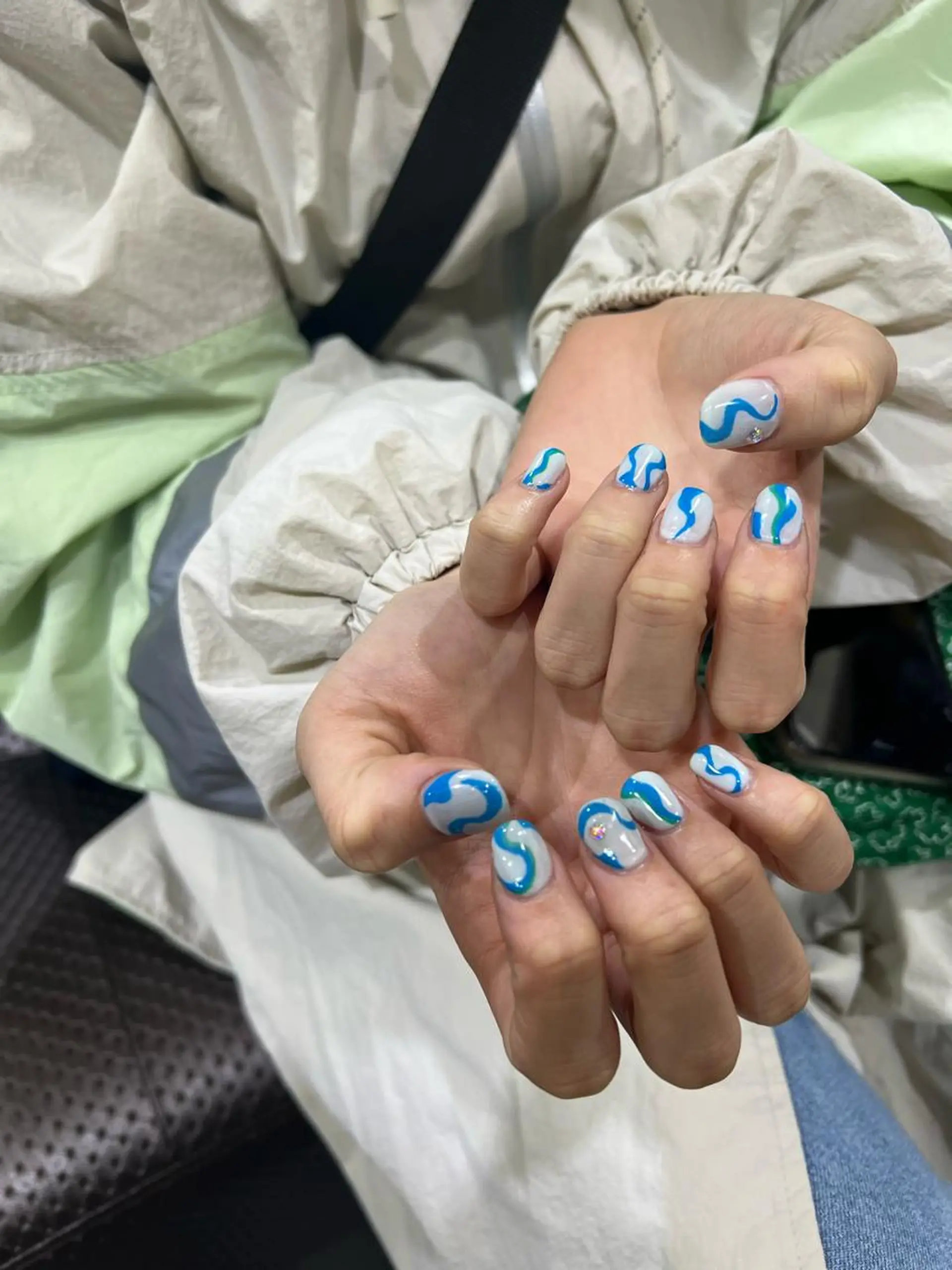 ネイル ハンドネイル 韓国🩶Y2Kネイル 💫くれはのネイルデザイン