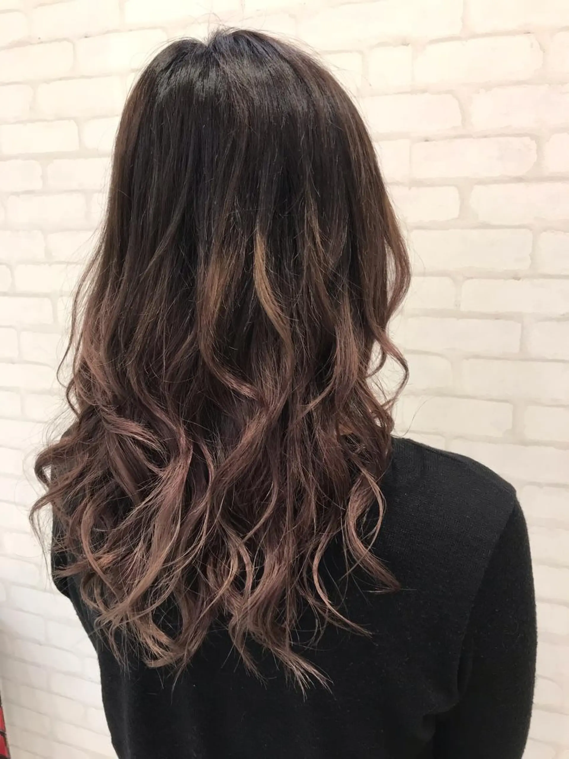 ロング カラー 中川 拓弥のヘアスタイル