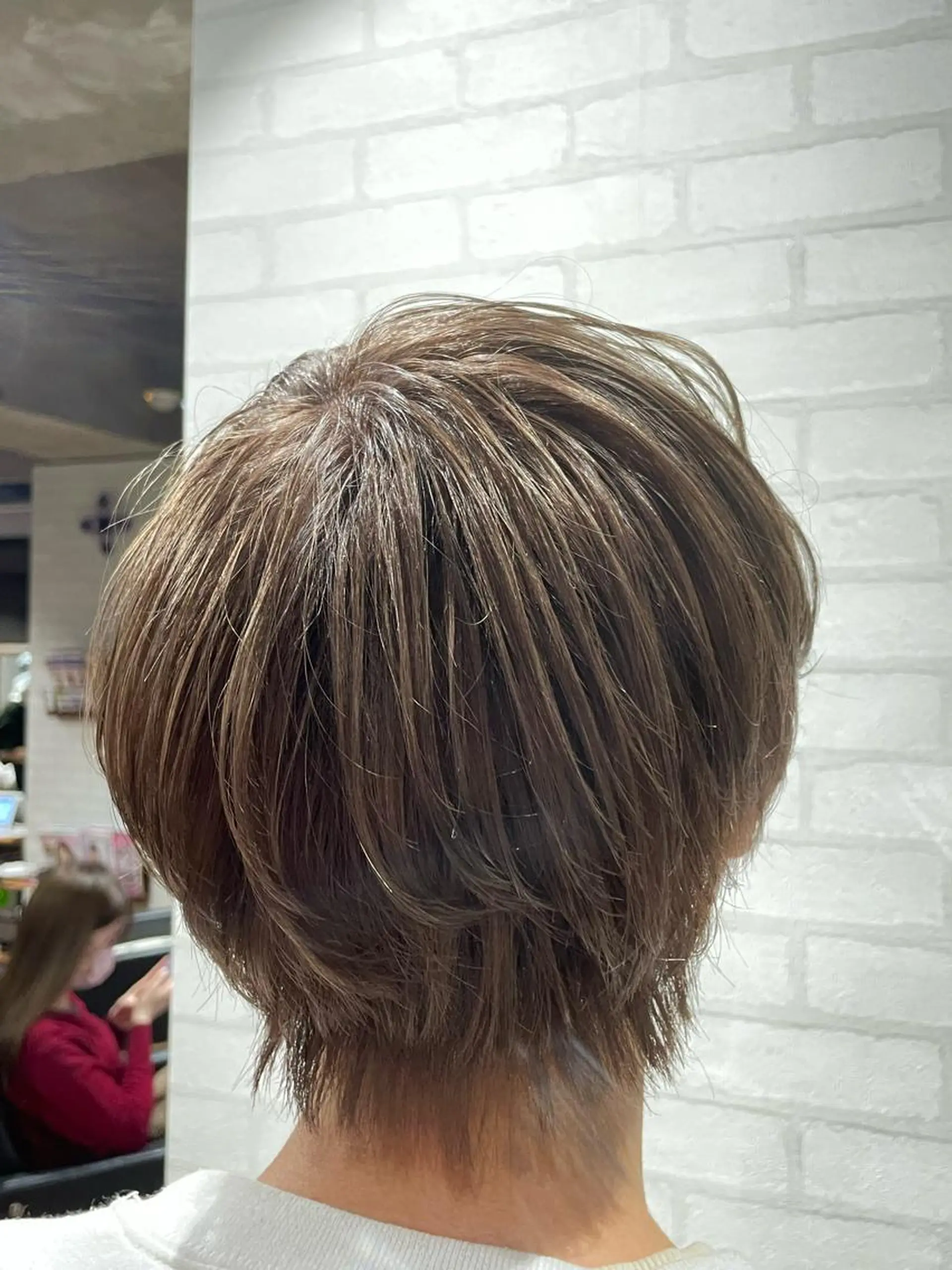 ショート カット ヘアカラー メンズ特化☝️添田 好恵のヘアスタイル