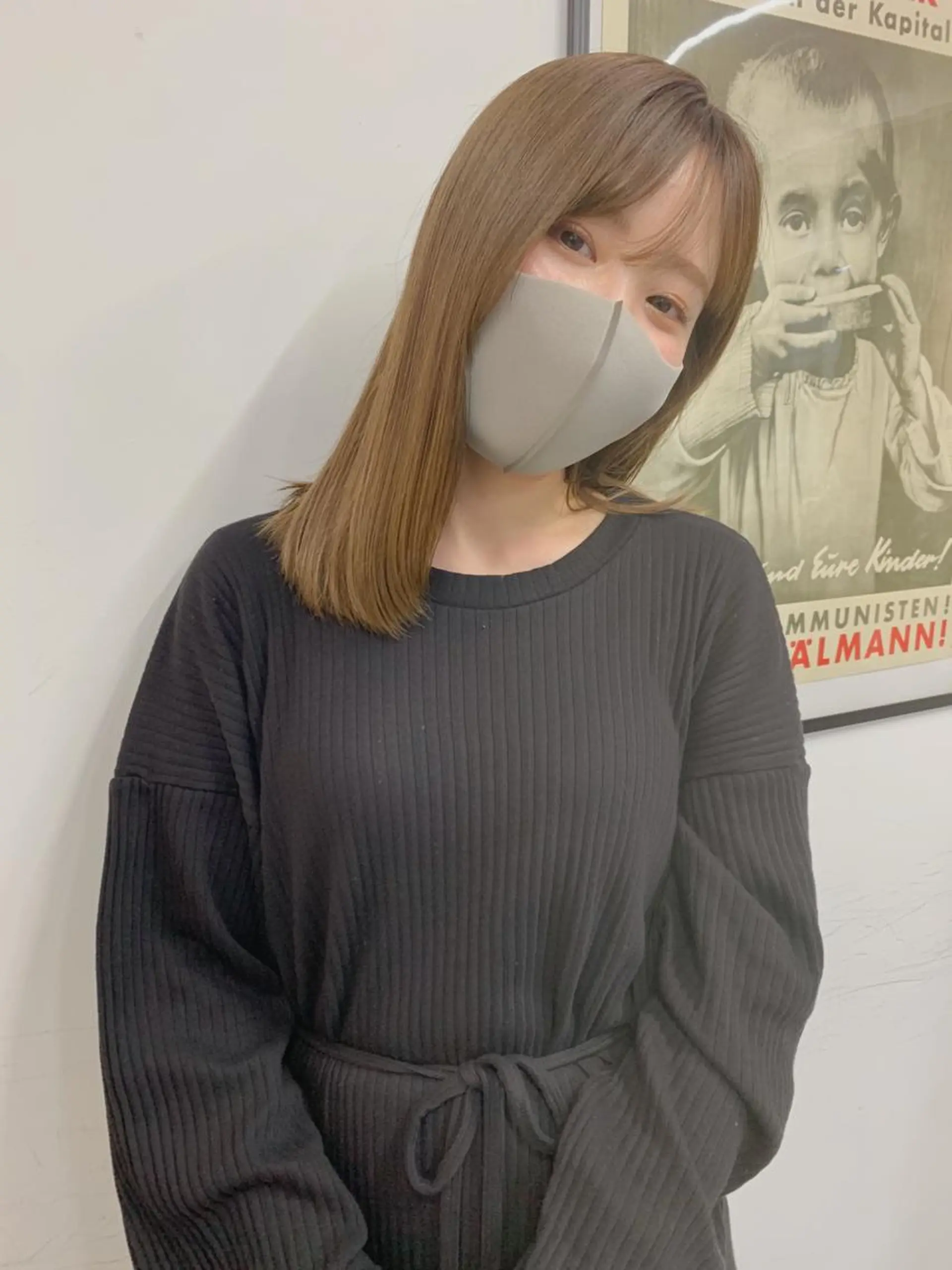 セミロング 韓国風/髪質改善 赤み消し✨junkiのヘアスタイル