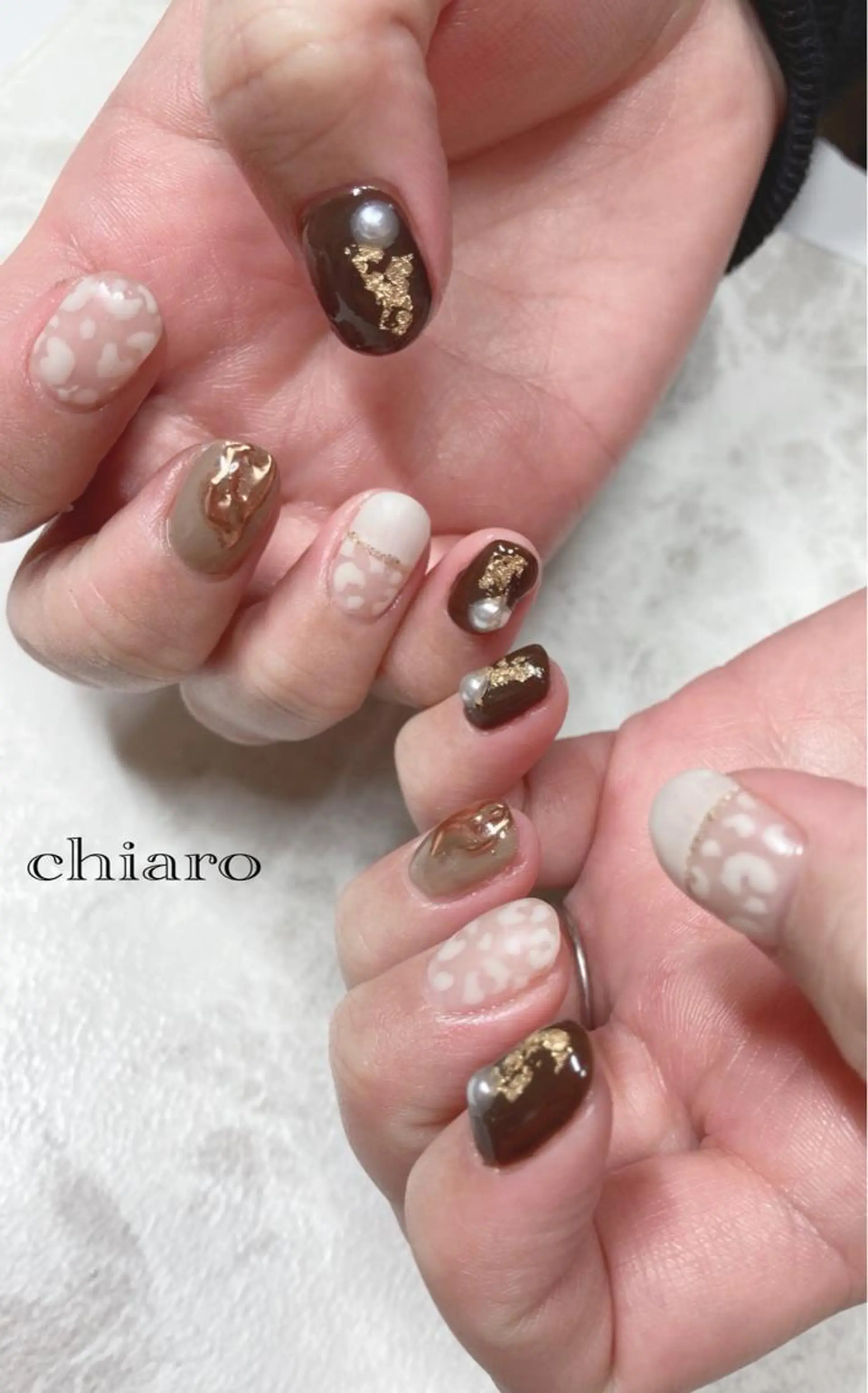 ネイル ハンドネイル 神崎 千秋のネイルデザイン