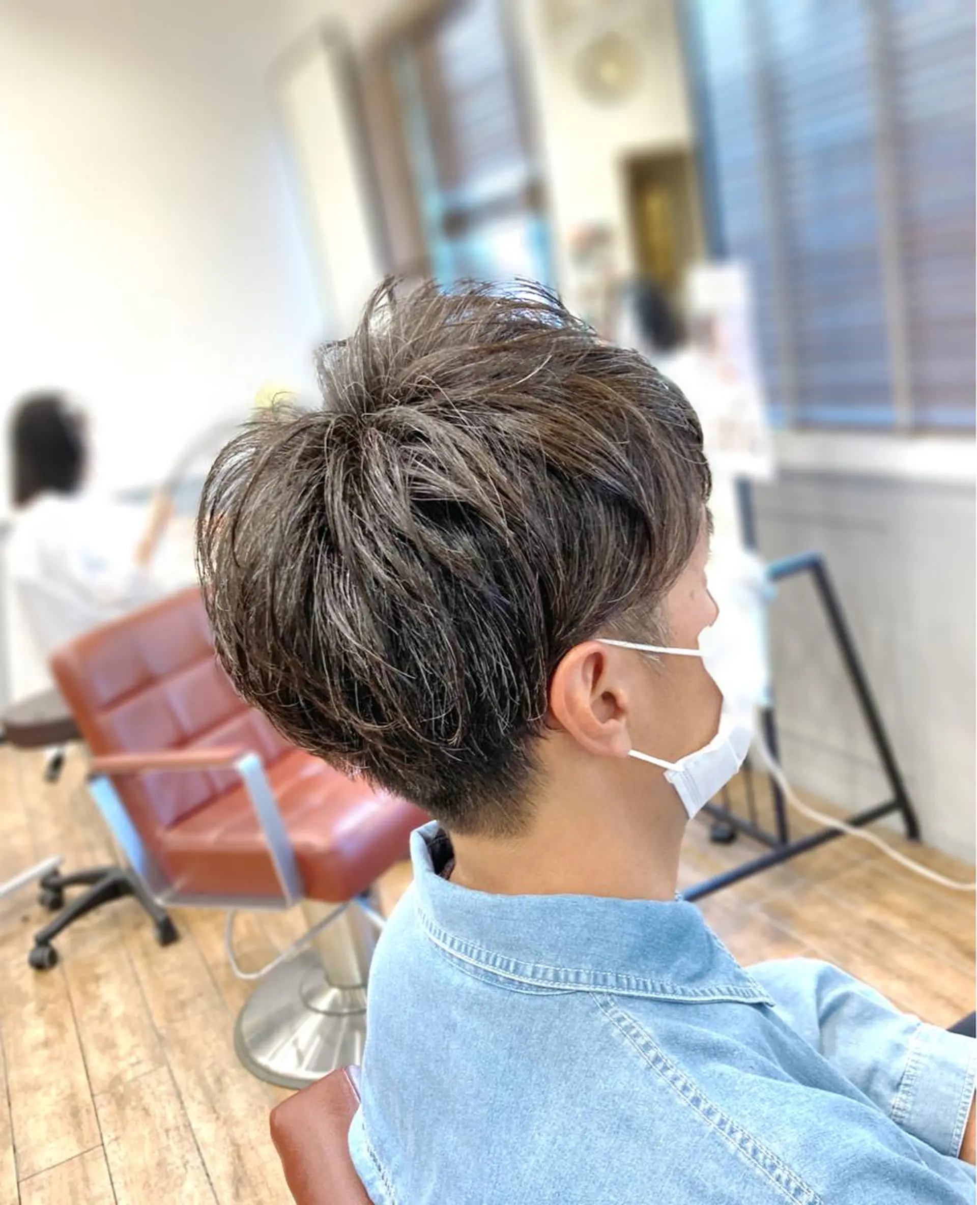 ショート メンズ 菅原 綾のヘアスタイル