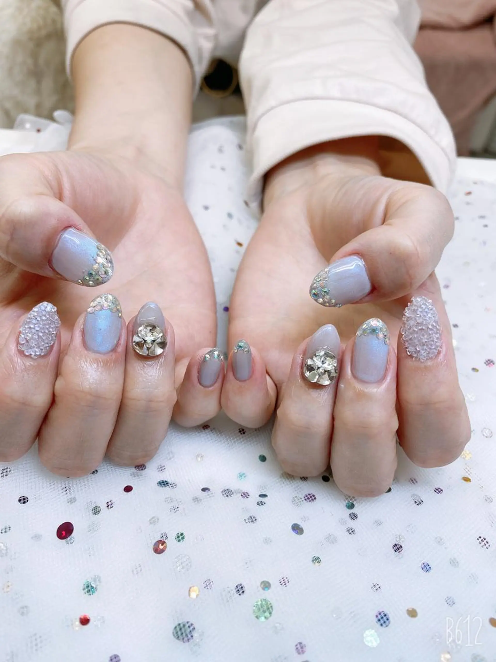 ネイル 🦋ネイルサロン ブラン🌈ゆりのネイルデザイン