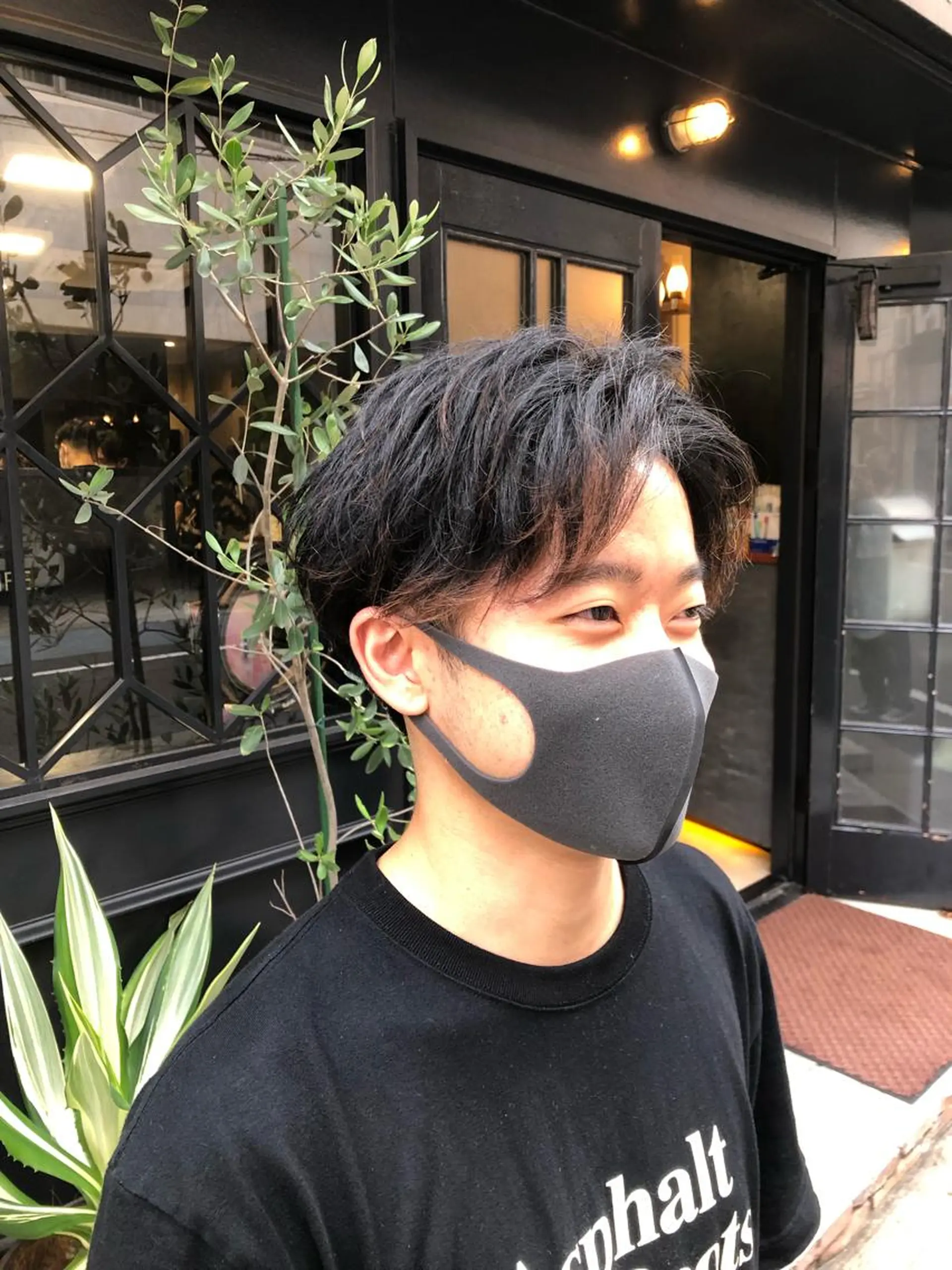 ショート メンズ 安永 将悟のヘアスタイル