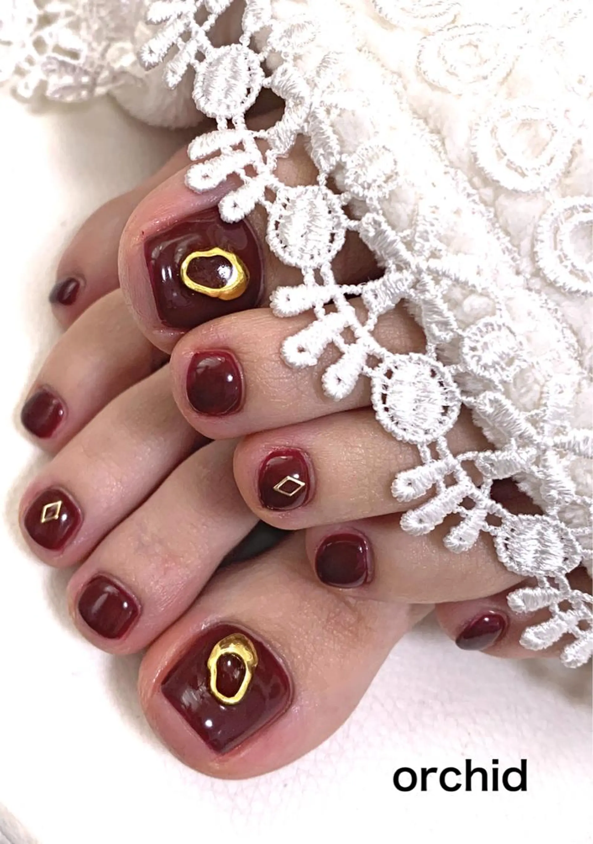 ネイル orchid ♡オーキッドのネイルデザイン