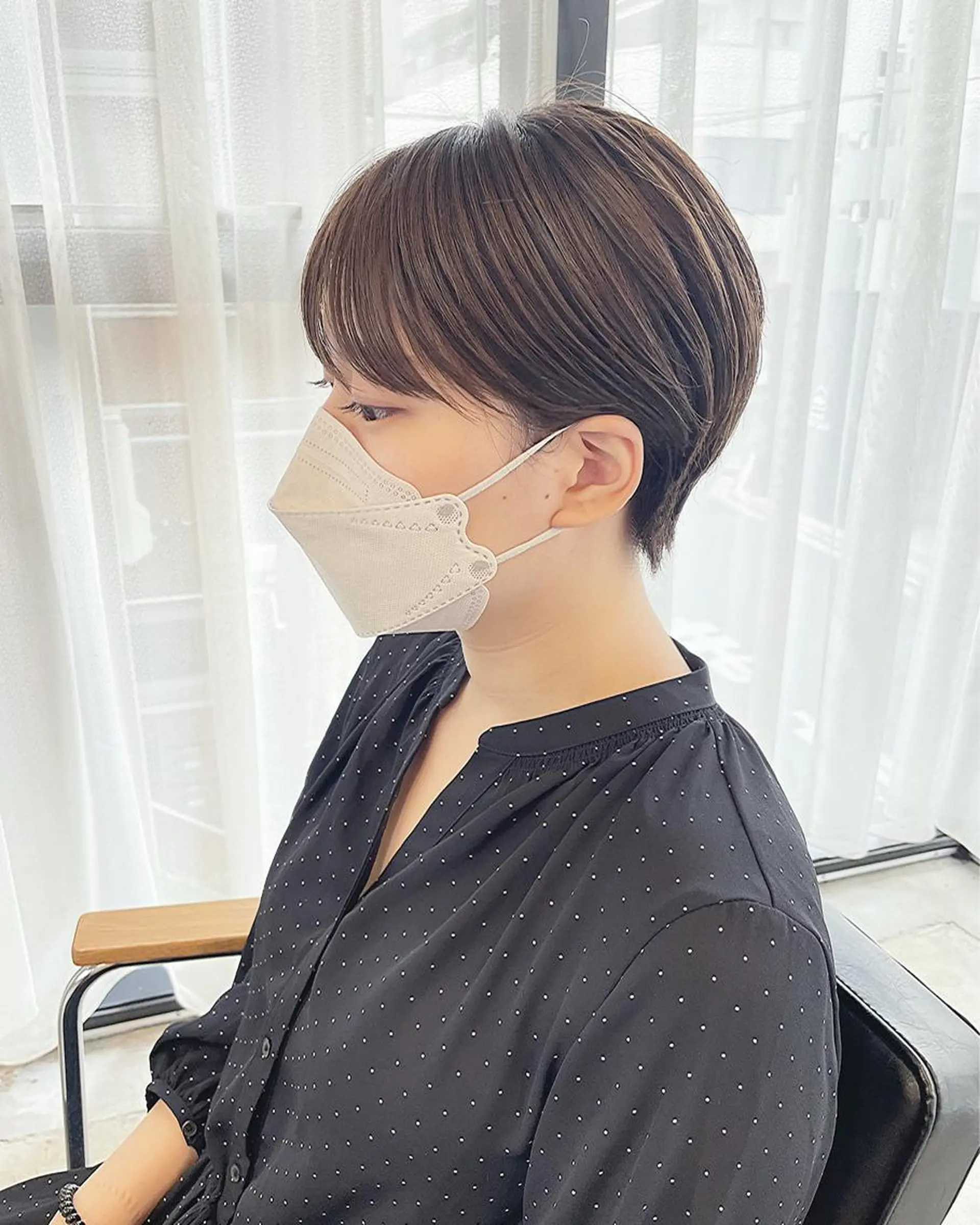 ショート カラー カット ヘアカラー トリートメント LiLi吉祥寺所属・【まとまるショート ボブカット】今井隆太のヘアスタイル