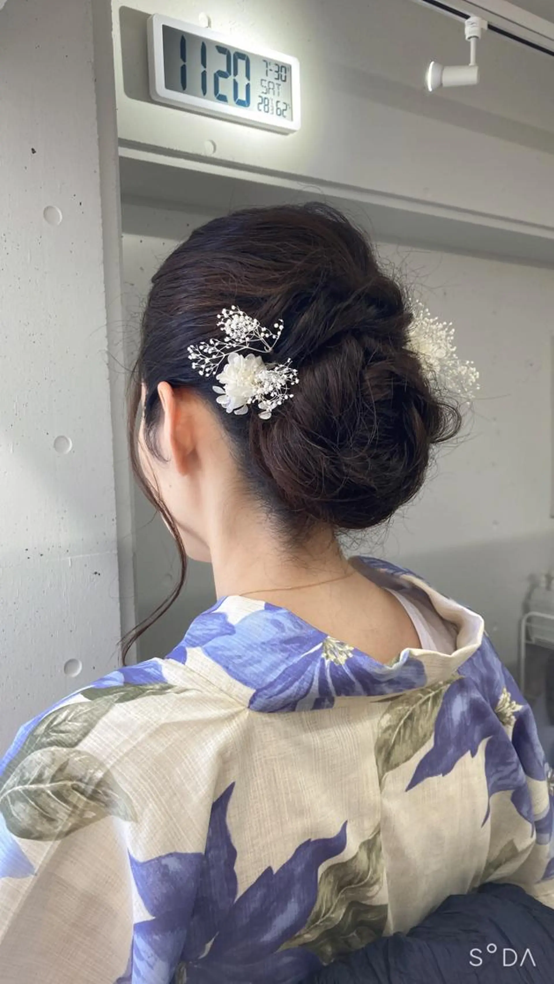 ロング ヘアアレンジ 浴衣 ミルミー美容室所属・🦄💒💓齎藤 七海子🦄💒💓のマツエク・マツパデザイン