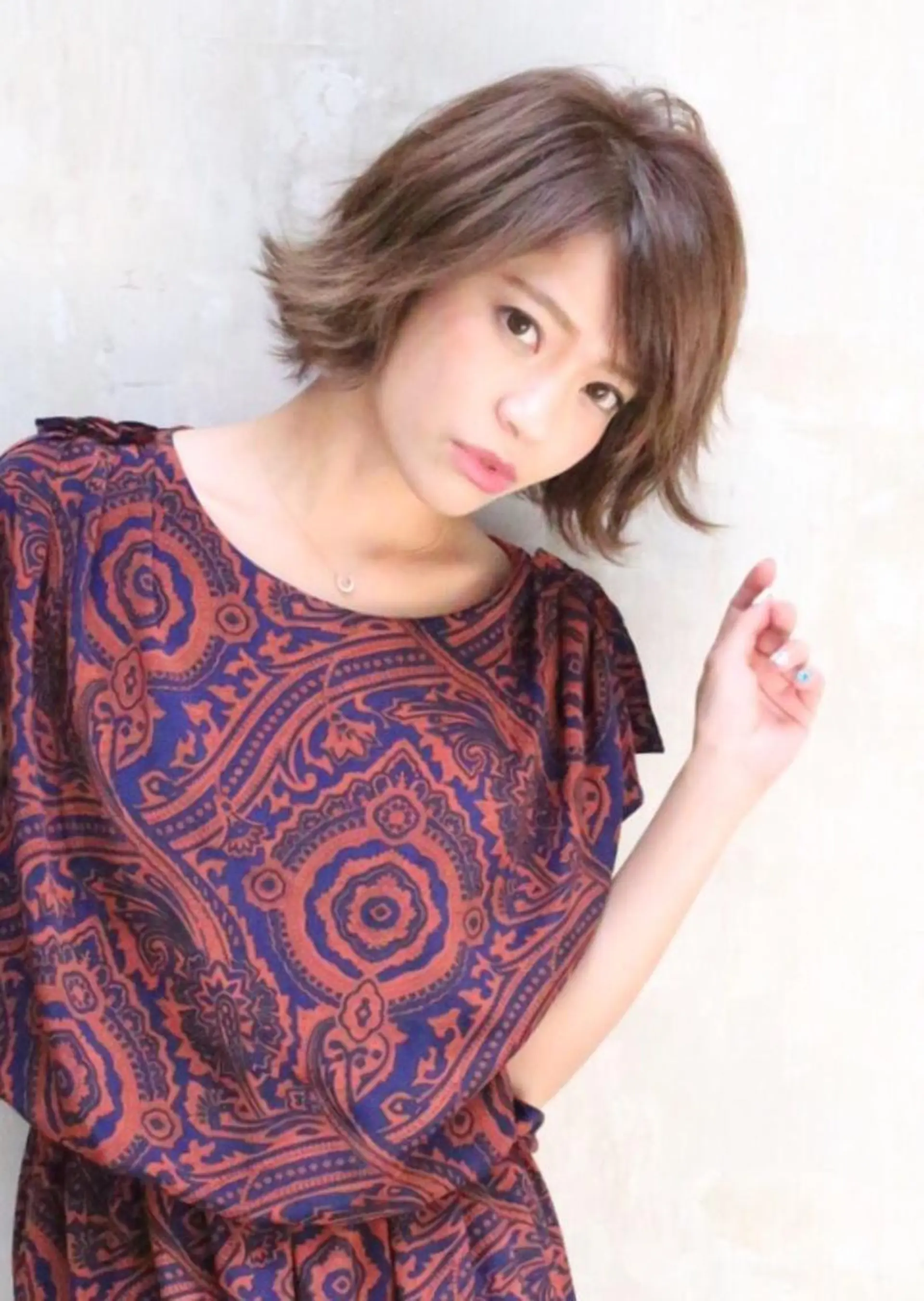 ショート ミディアム セミロング ロング カラー パーマ ヘアアレンジ ネイル 小顔カット✨ 透明感カラーのヘアスタイル