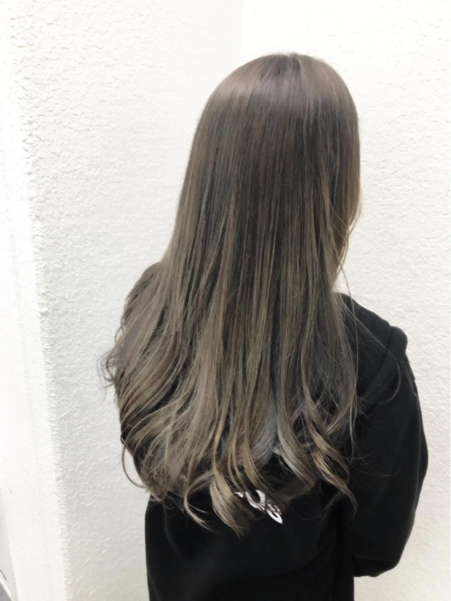 ロング アッシュ 髪質改善トリートメント/美髪縮毛矯正専門店【&Lillme】所属・髪質改善専門店 SHINYAのヘアスタイル