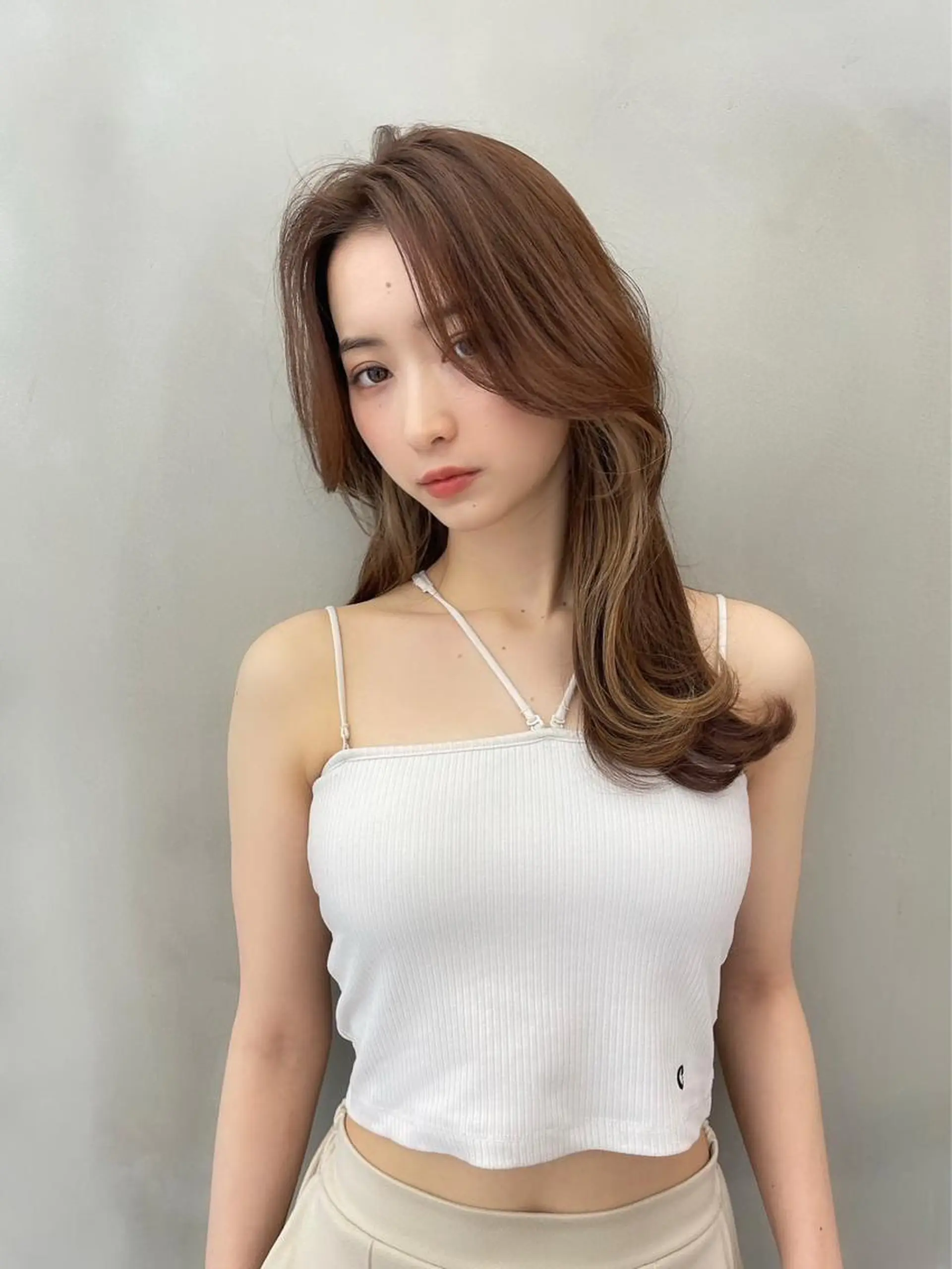 ロング カラー カット ヘアカラー トリートメント Lond luce心斎橋所属・🍀小川大輔🍀 ボブ/ブリーチ🥇のヘアスタイル