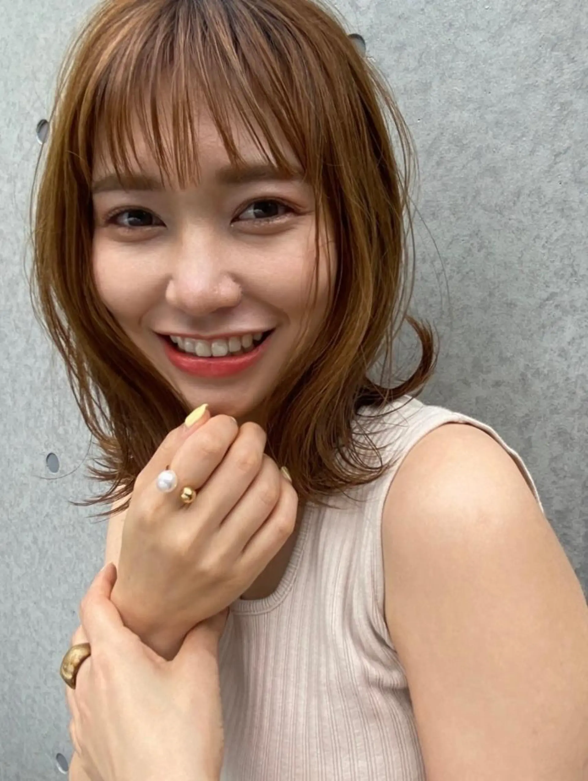 ミディアム カラー パーマ ヘアアレンジ メンズ キッズ ネイル マツエク・マツパ アイブロウ ヘアカラー Village所属・village放出 エリアNO1サロンのヘアスタイル