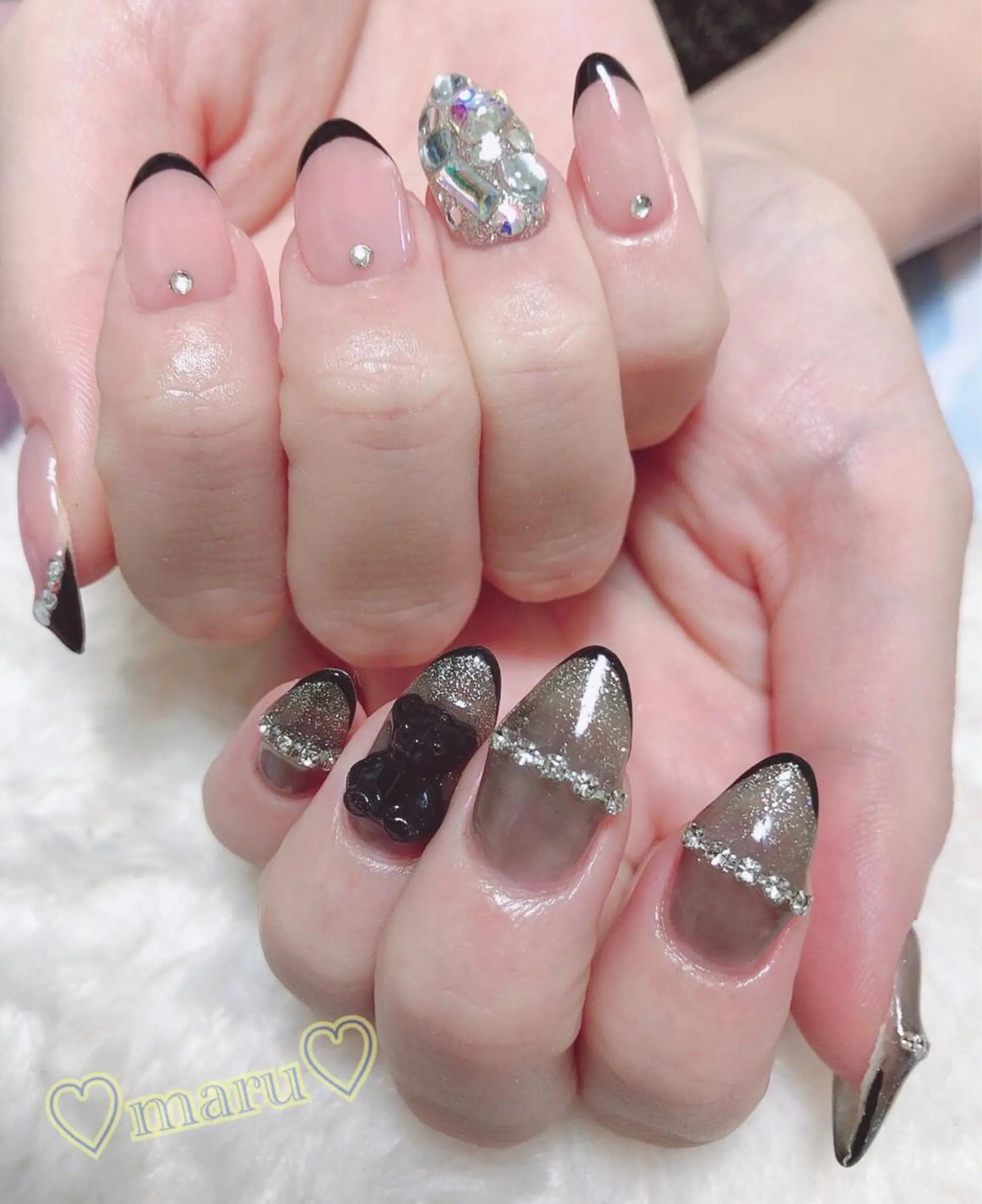 ネイル ハンドネイル フットネイル まるみ ♡のネイルデザイン