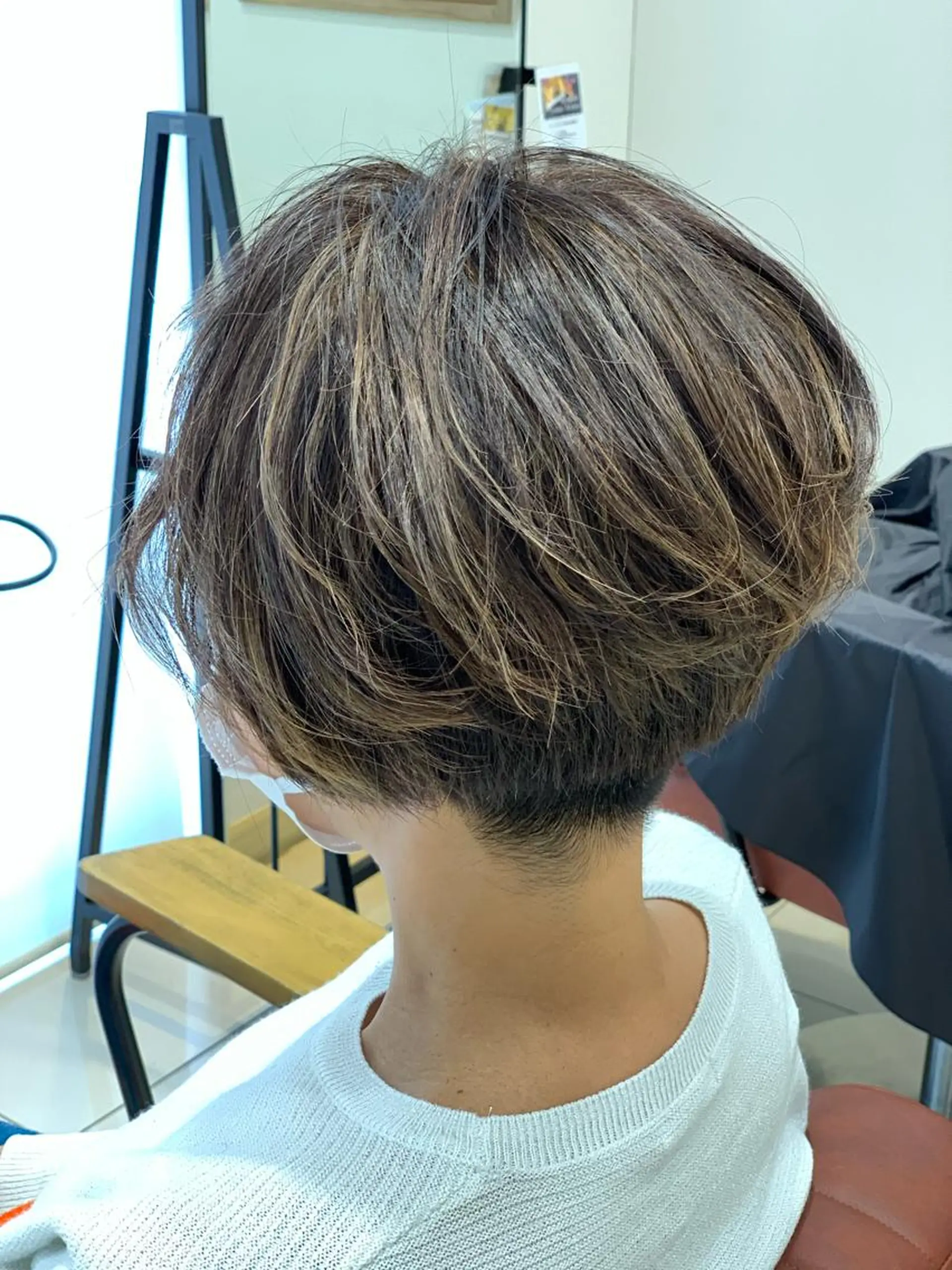 ショート カラー ヘアカラー 髪質改善カラーリスト /根本雄貴のヘアスタイル