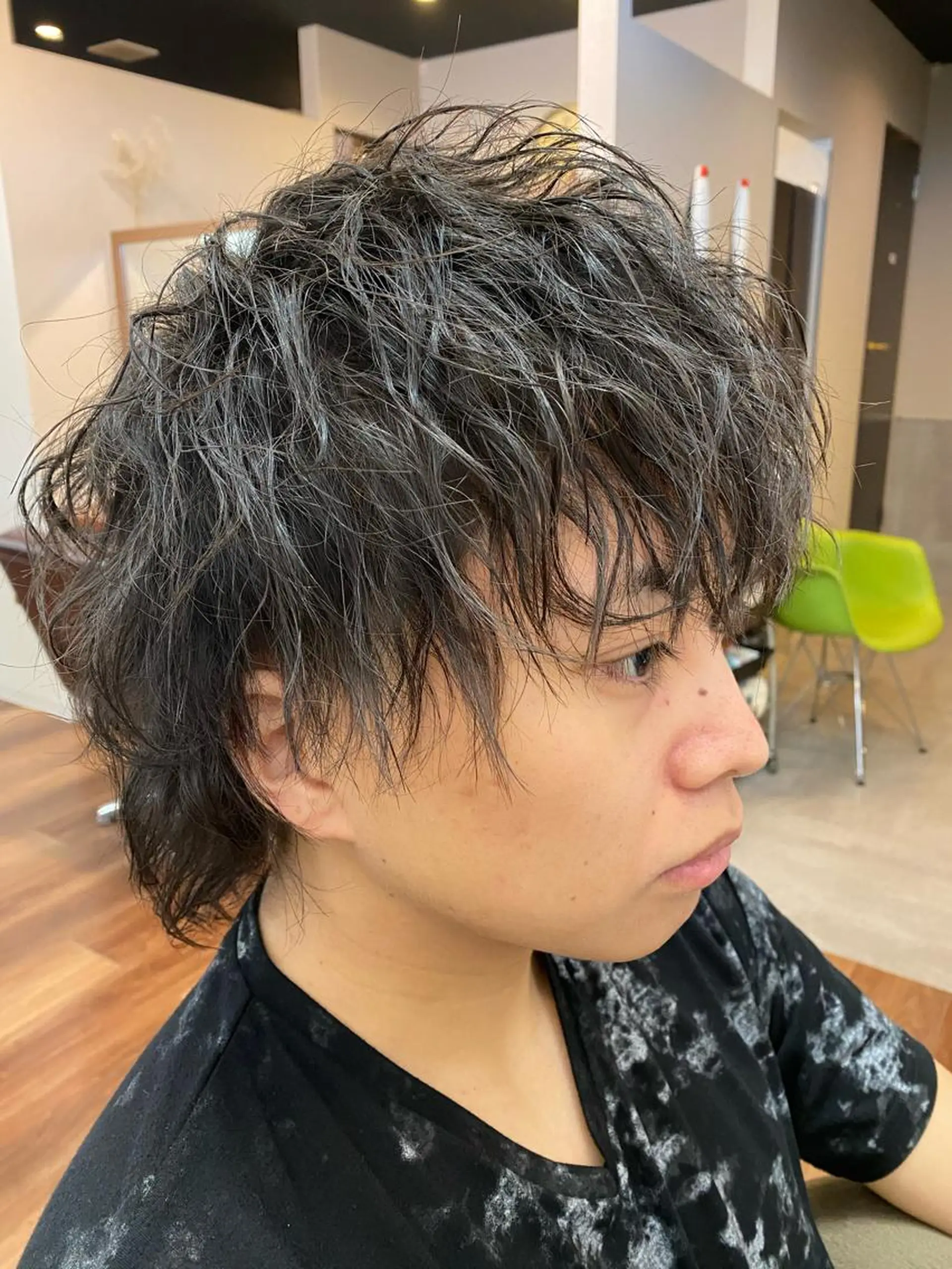 ミディアム ウルフカット 仕上がり満足度No. 1🔥BLUCK🔥のヘアスタイル