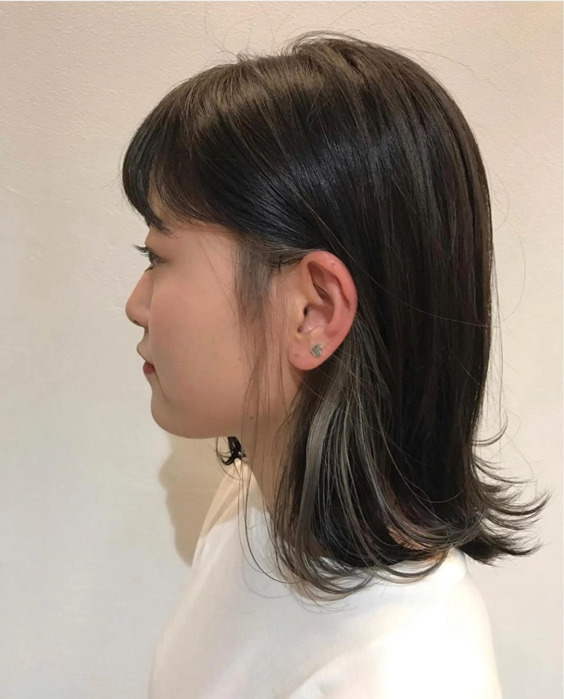 ミディアム カラー ヘアアレンジ glad hairのヘアスタイル