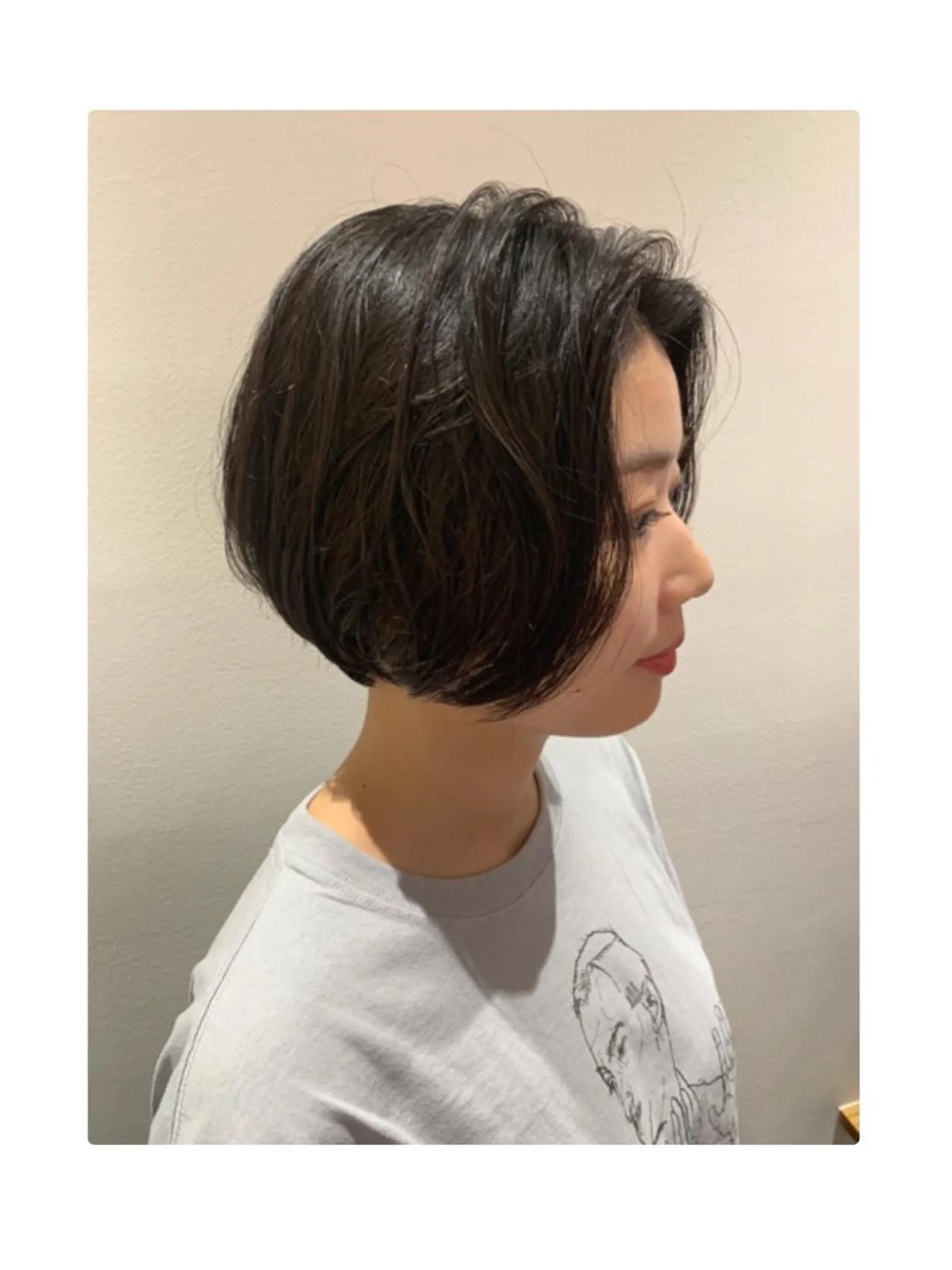 ショート 上平 綾菜のヘアスタイル