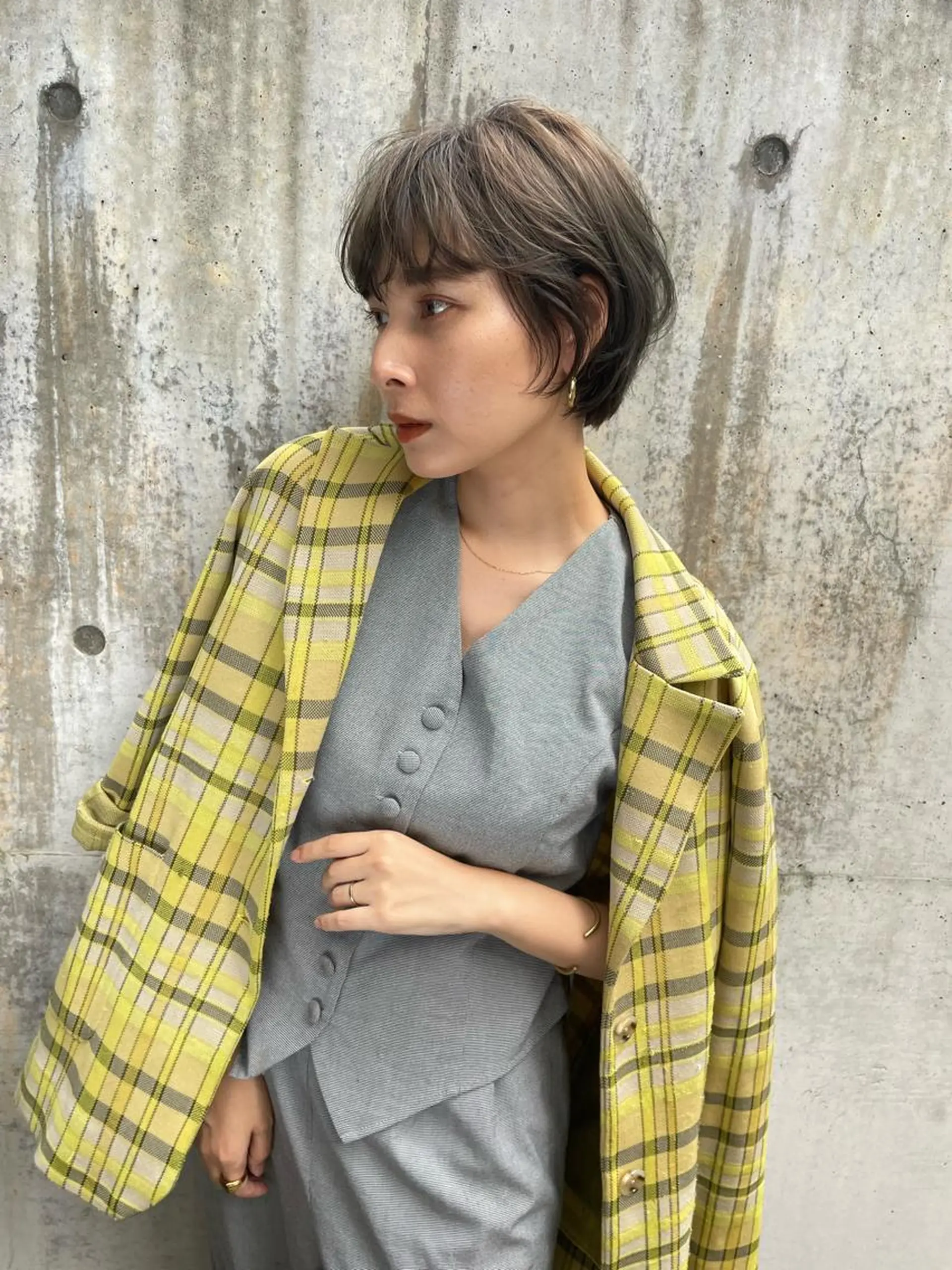 ショート カラー ショート/ボブ専門 宮脇美奈/南船場のヘアスタイル