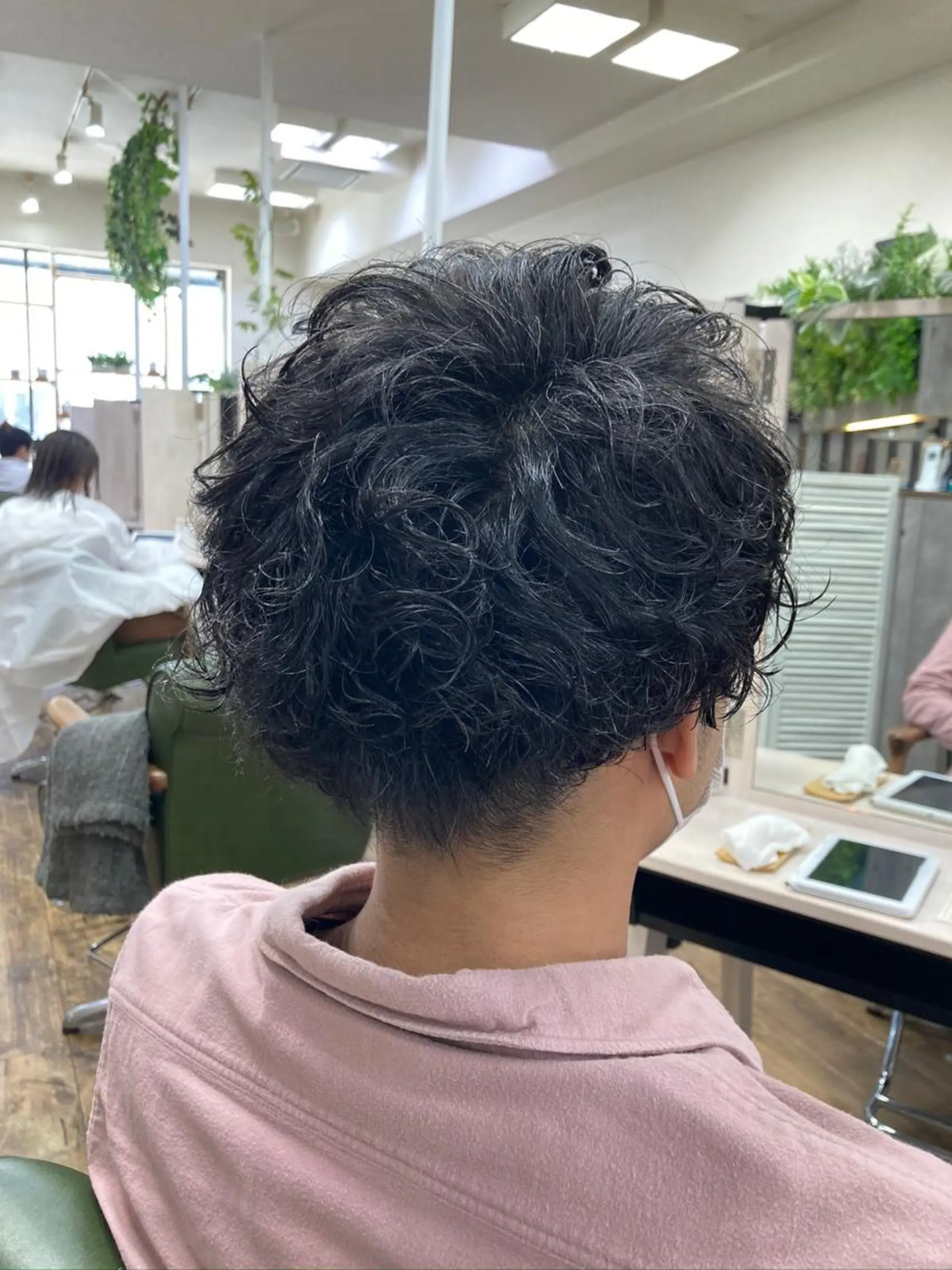 ショート パーマ メンズ 赤羽、髪質改善サロン 吉野リョウスケのヘアスタイル