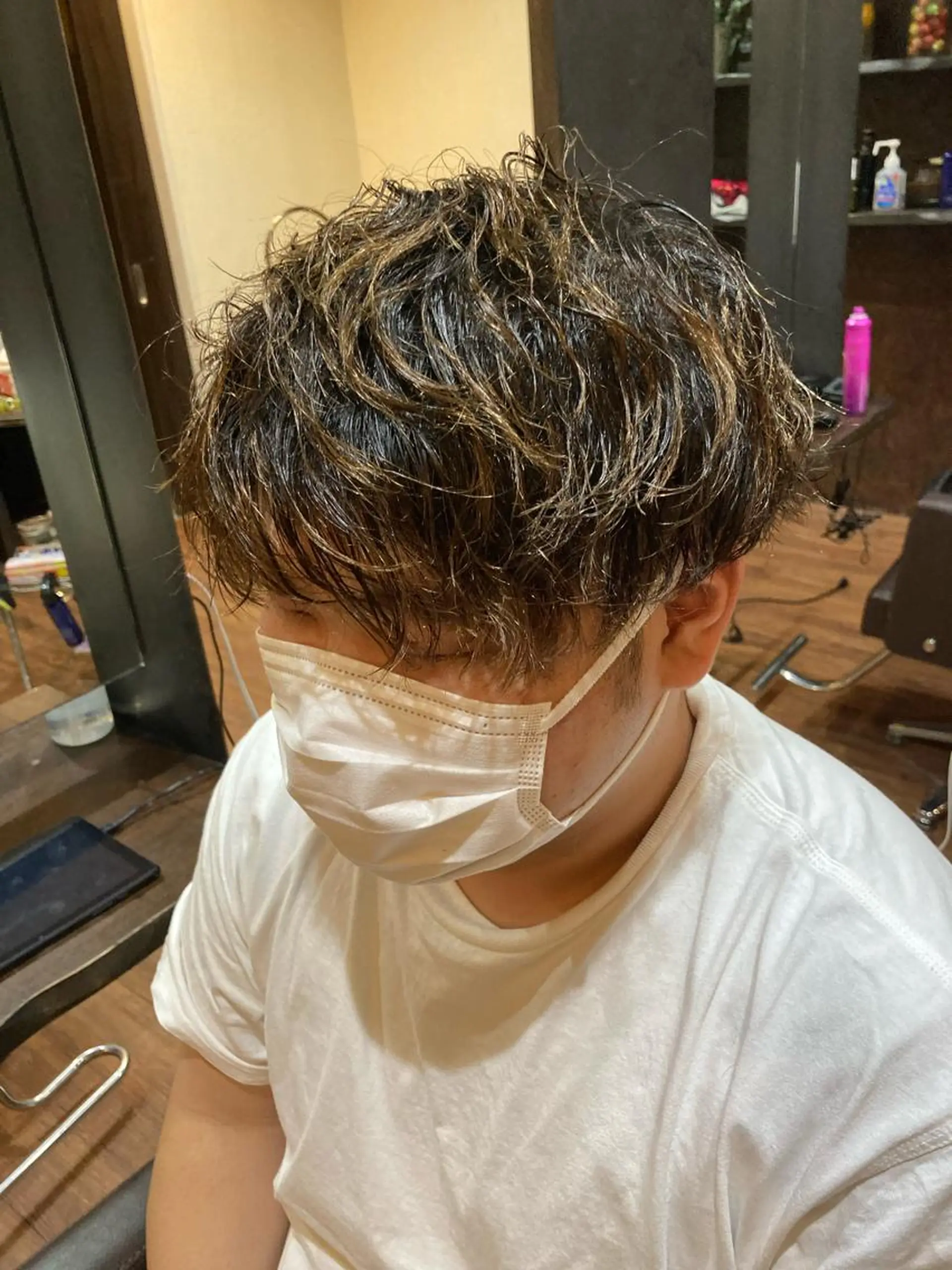 パーマ メンズ パーマが得意な【最高 悠斗】のヘアスタイル