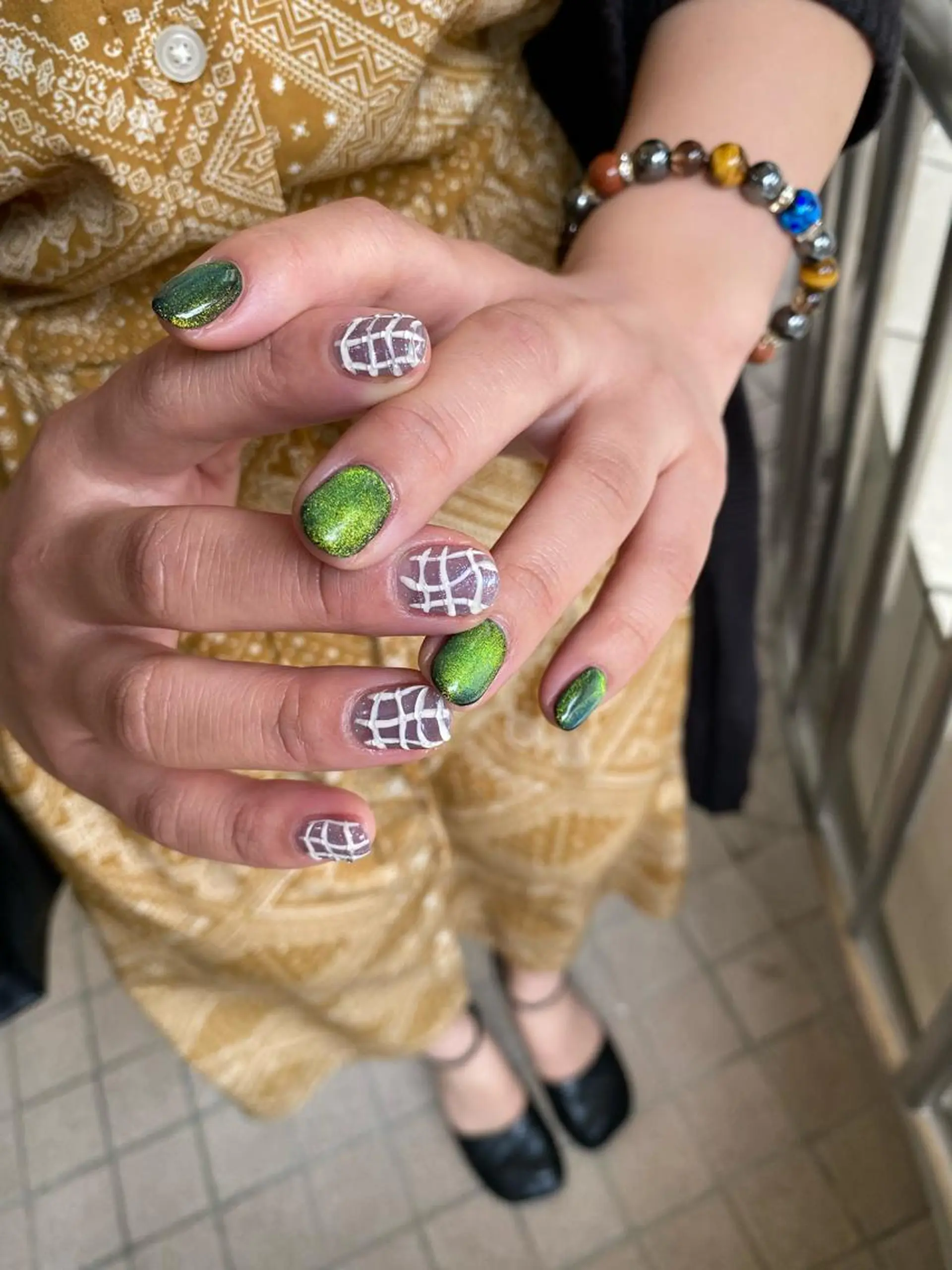 ネイル マグネットネイル nable.所属・栗林 実莉のネイルデザイン