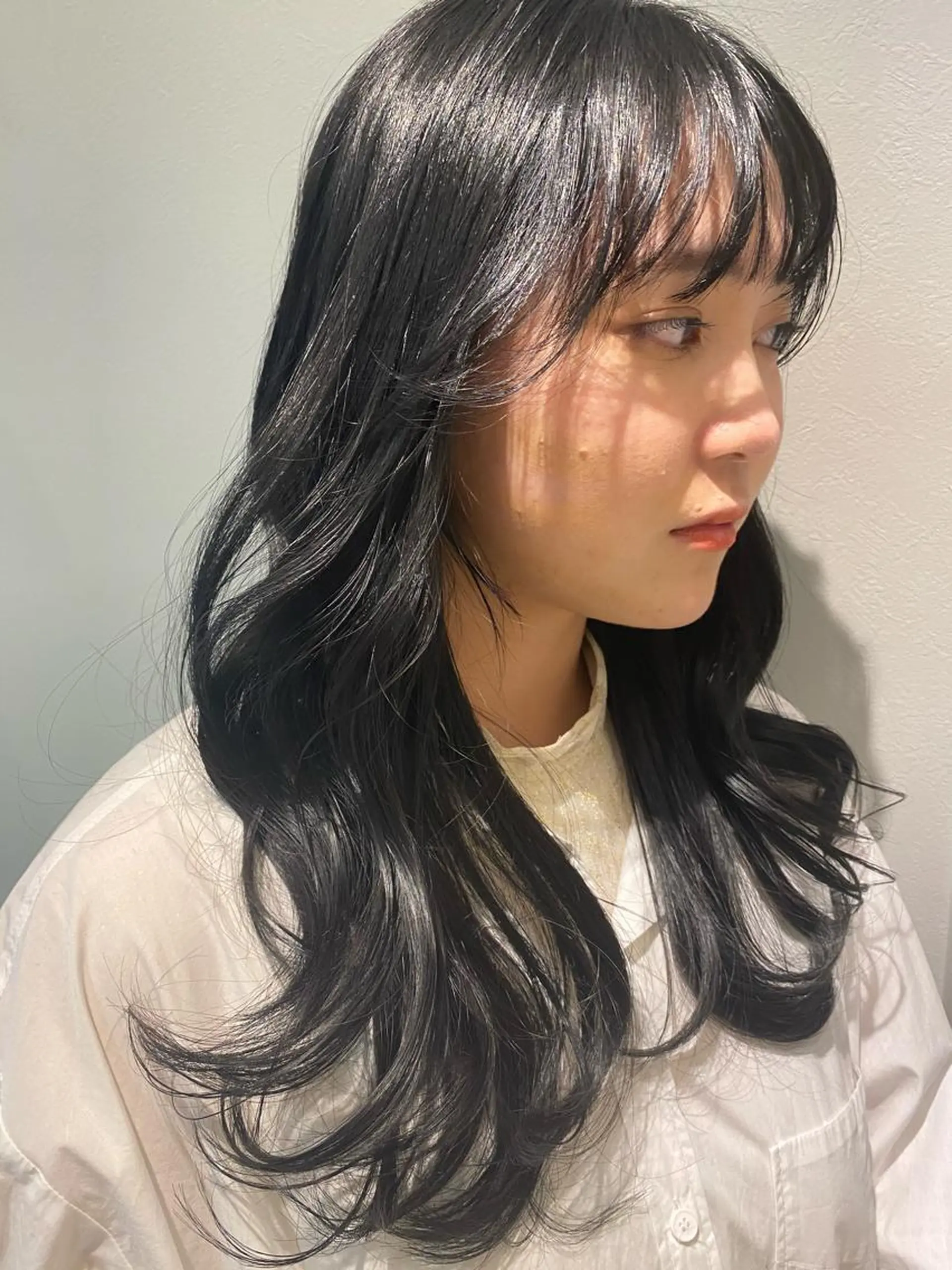 ロング ヘアカラー トリートメント E N T E R所属・🌕髪質改善/透明感 @ENTER大名のヘアスタイル