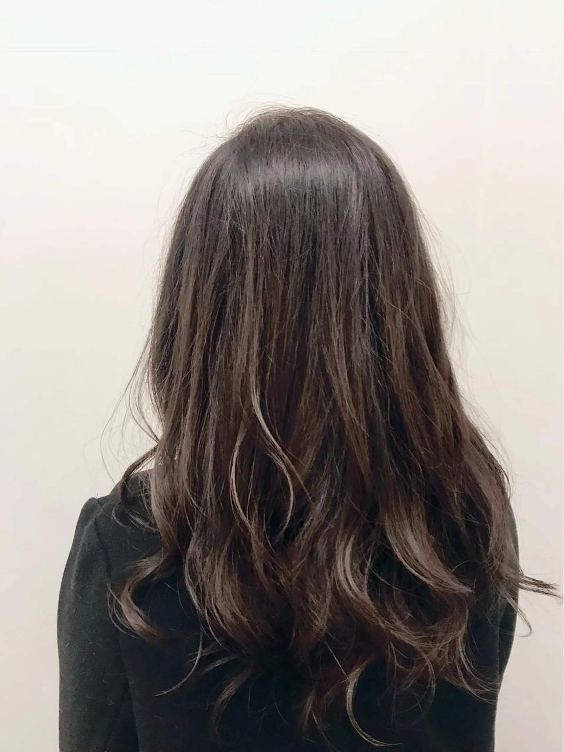 ロング カラー ベージュカラー グレージュ 縮毛/ショート/ ボブ/レイヤー/小原のヘアスタイル