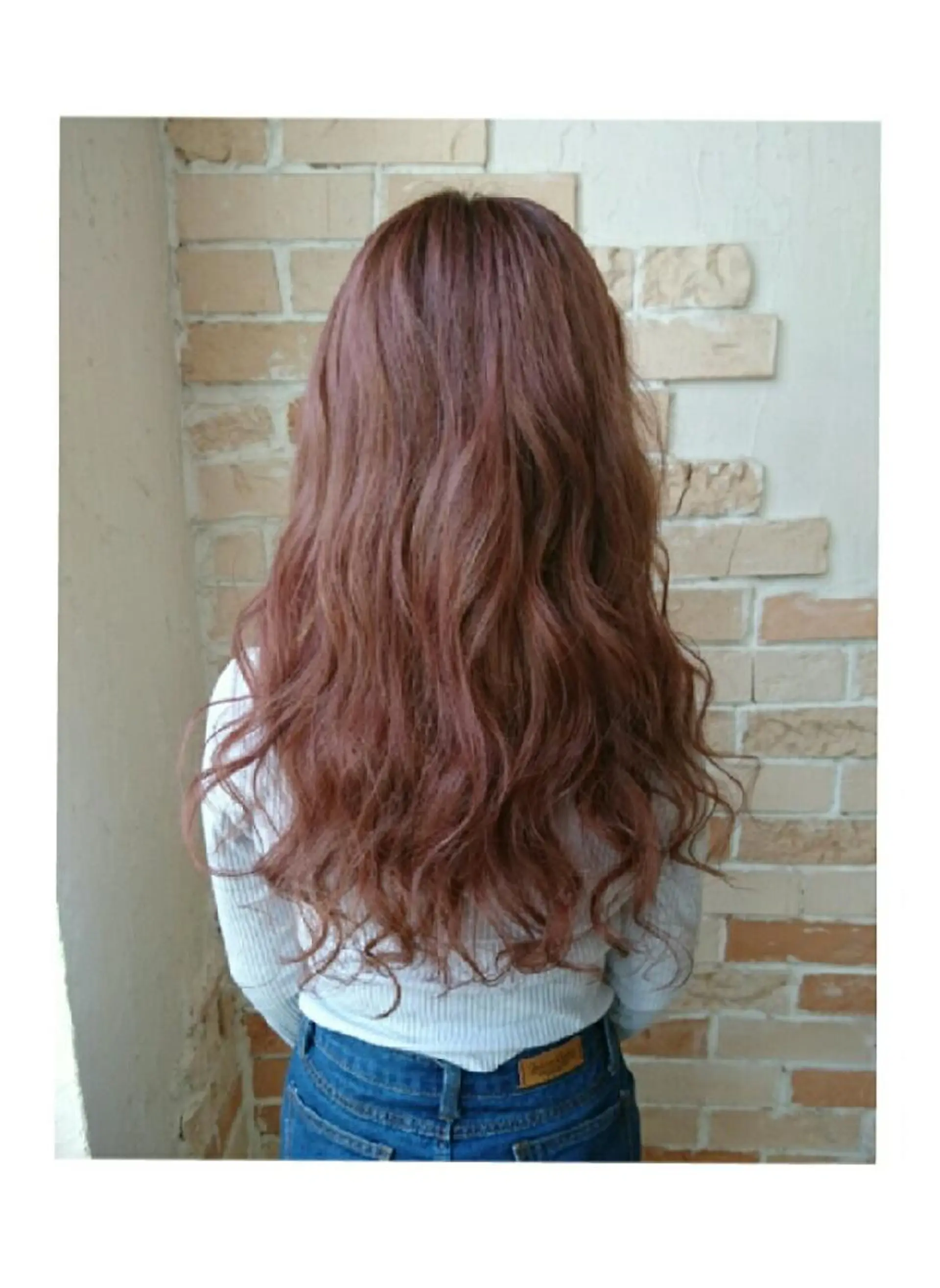 ロング カラー ハイライトカラー ハイライト カット ヘアカラー トリートメント JIL BLAN 京都所属・RU RIのヘアスタイル