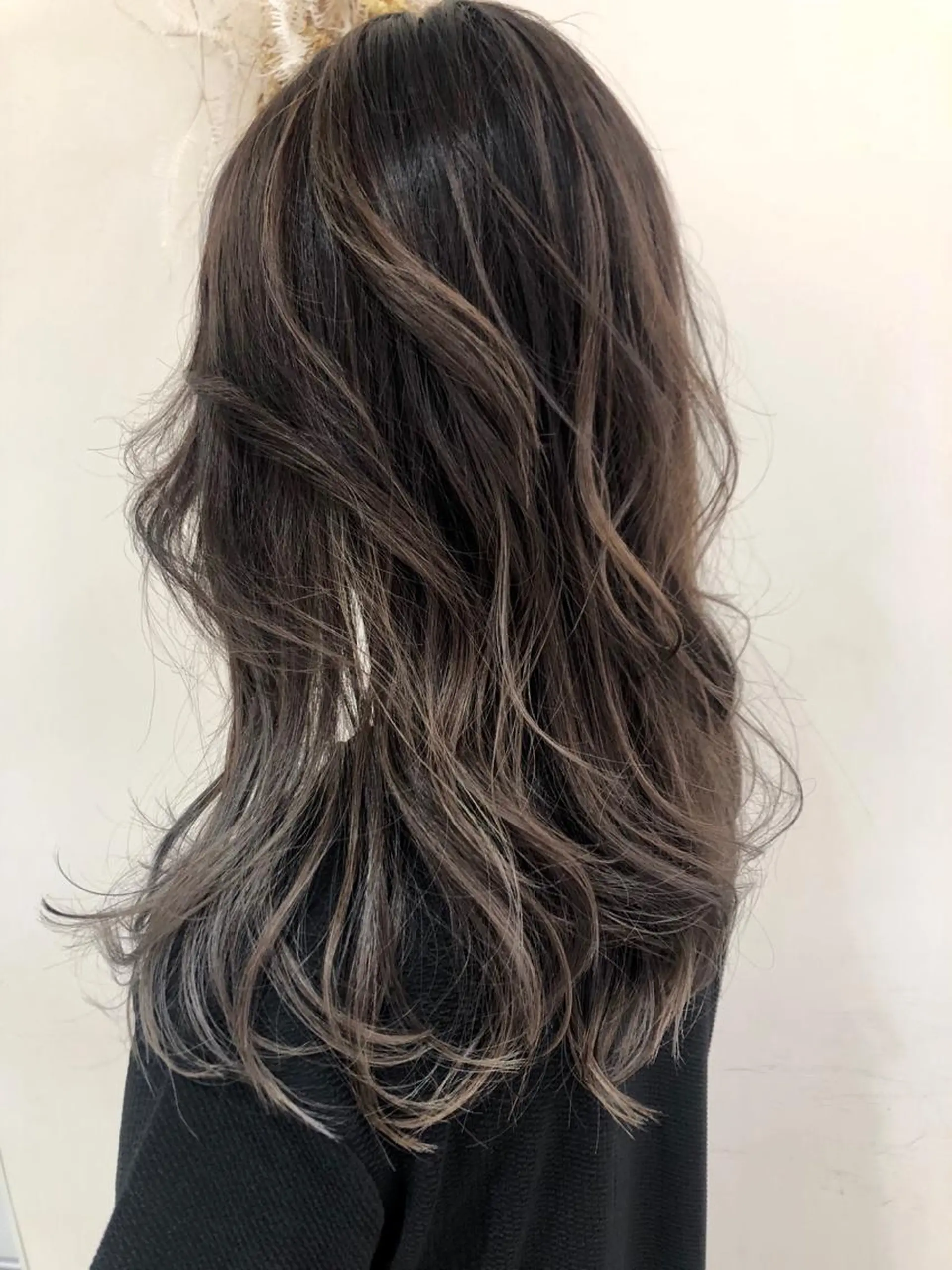 セミロング カラー marju銀座 マージュギンザのヘアスタイル