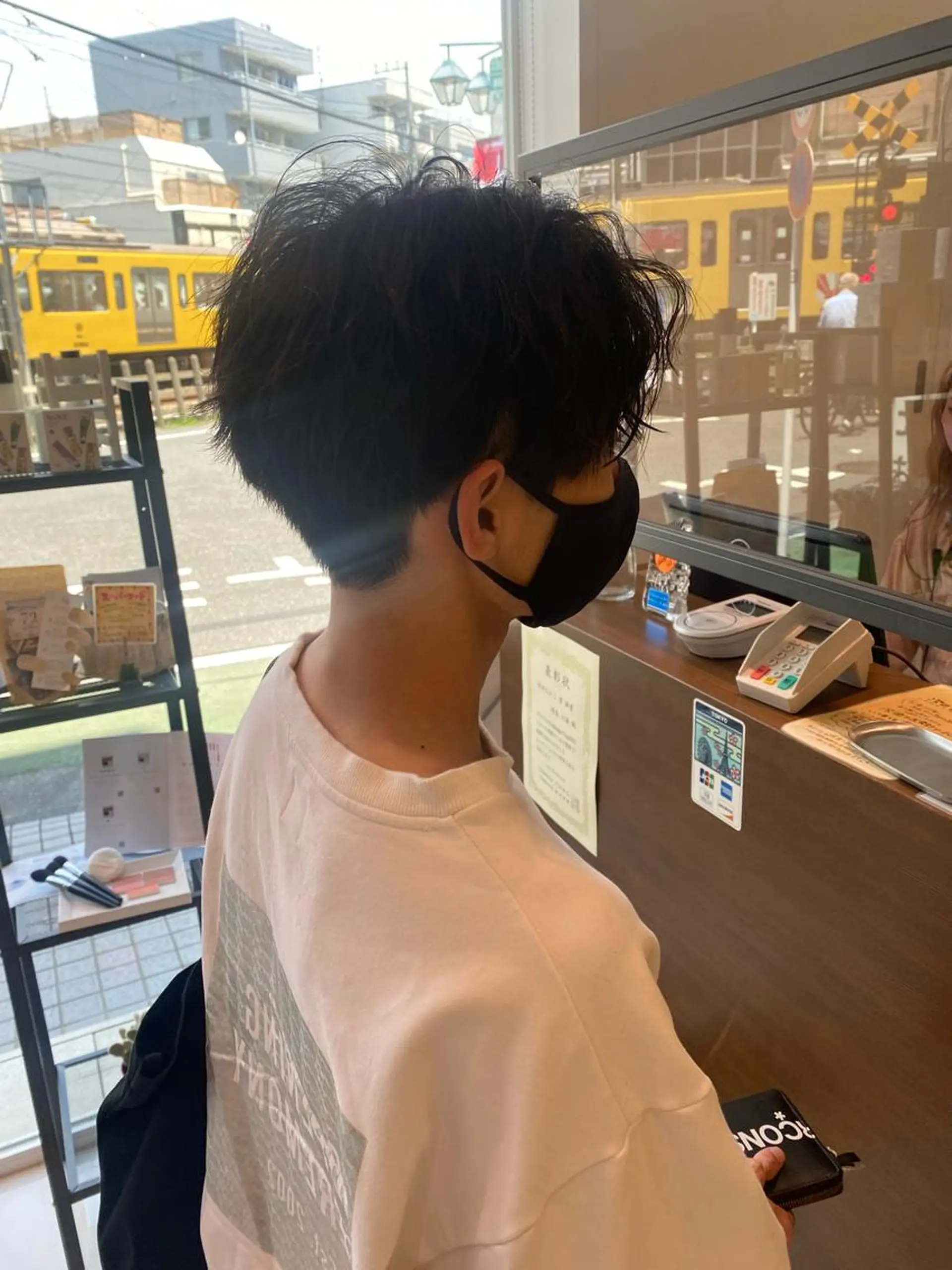 パーマ メンズ メンズパーマ ツイストスパイラルパーマ スパイラルパーマ ストレートパーマ HOLON池袋所属・ウルフカット ハッシュカット/七海のヘアスタイル