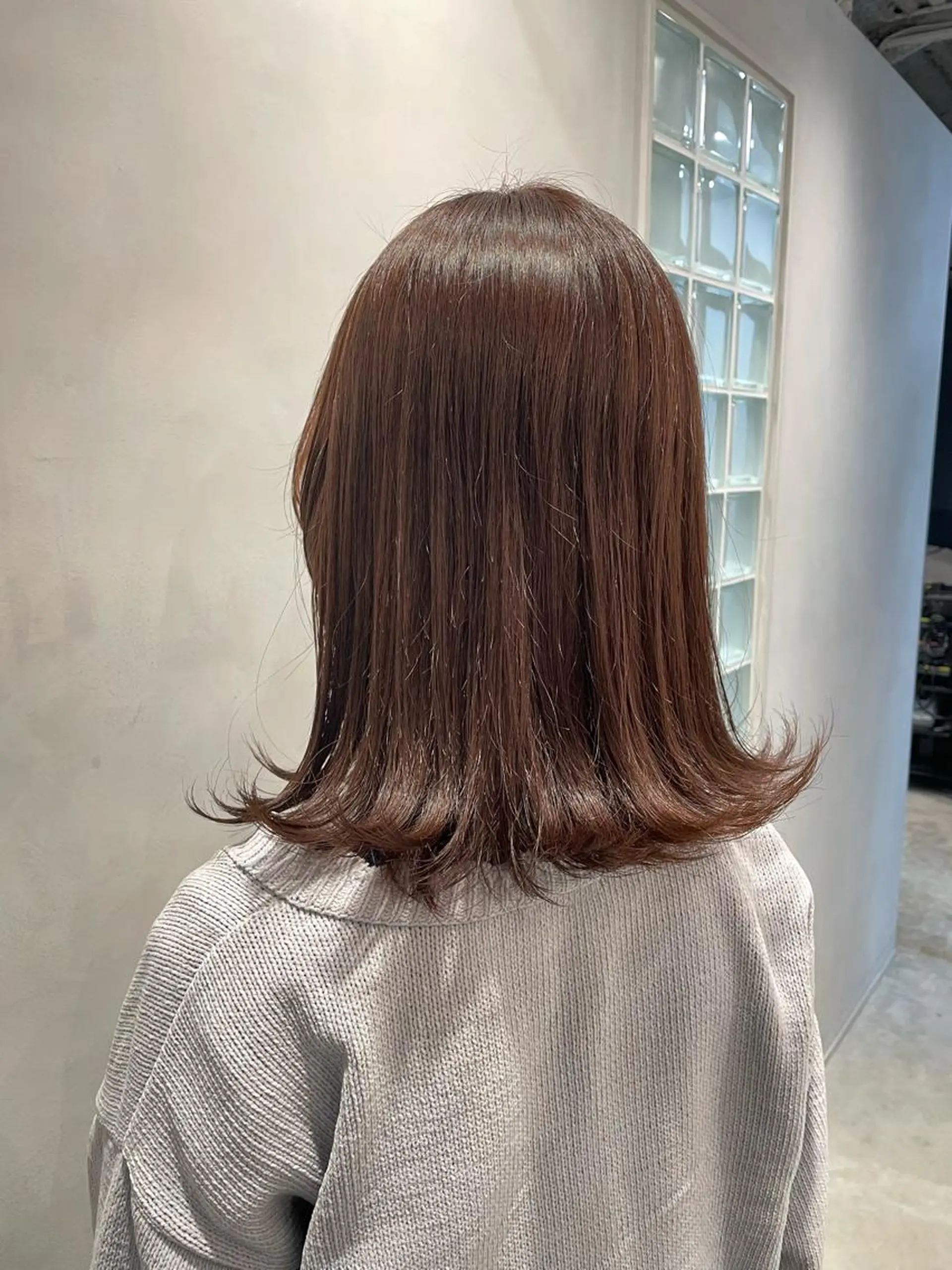 ミディアム カラー 伊藤 まみのヘアスタイル