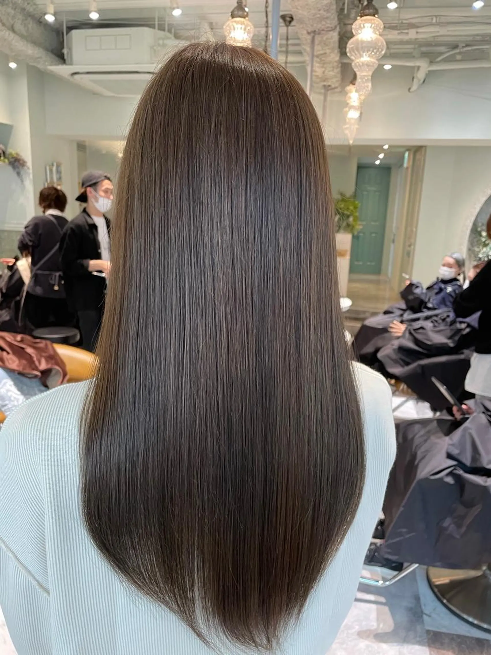 ロング 髪質改善 縮毛矯正 カット ヘアカラー トリートメント 【代表】 高瀬慎也/縮毛矯正のヘアスタイル