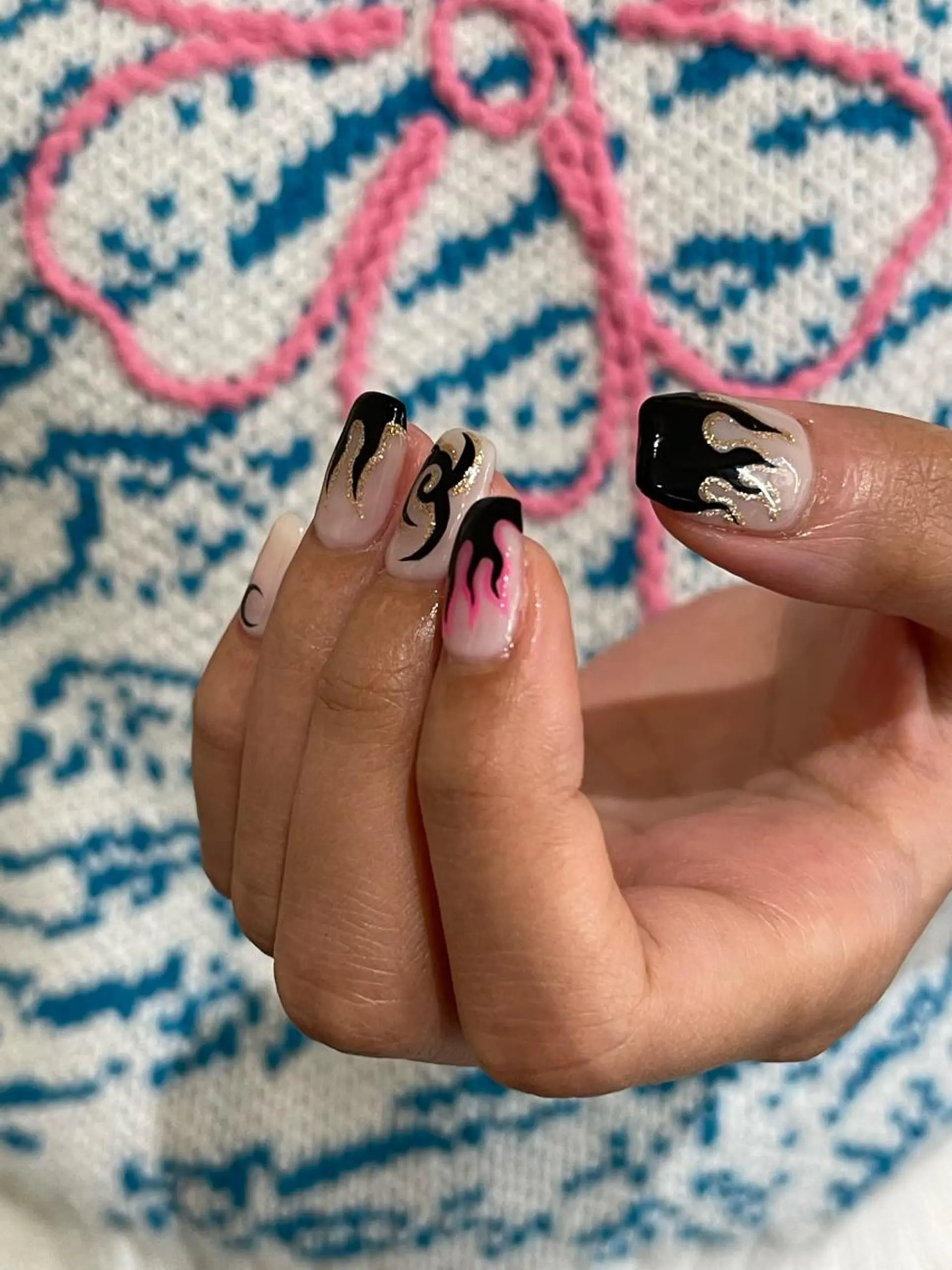 ネイル 8113 海外/y2k/韓国のネイルデザイン