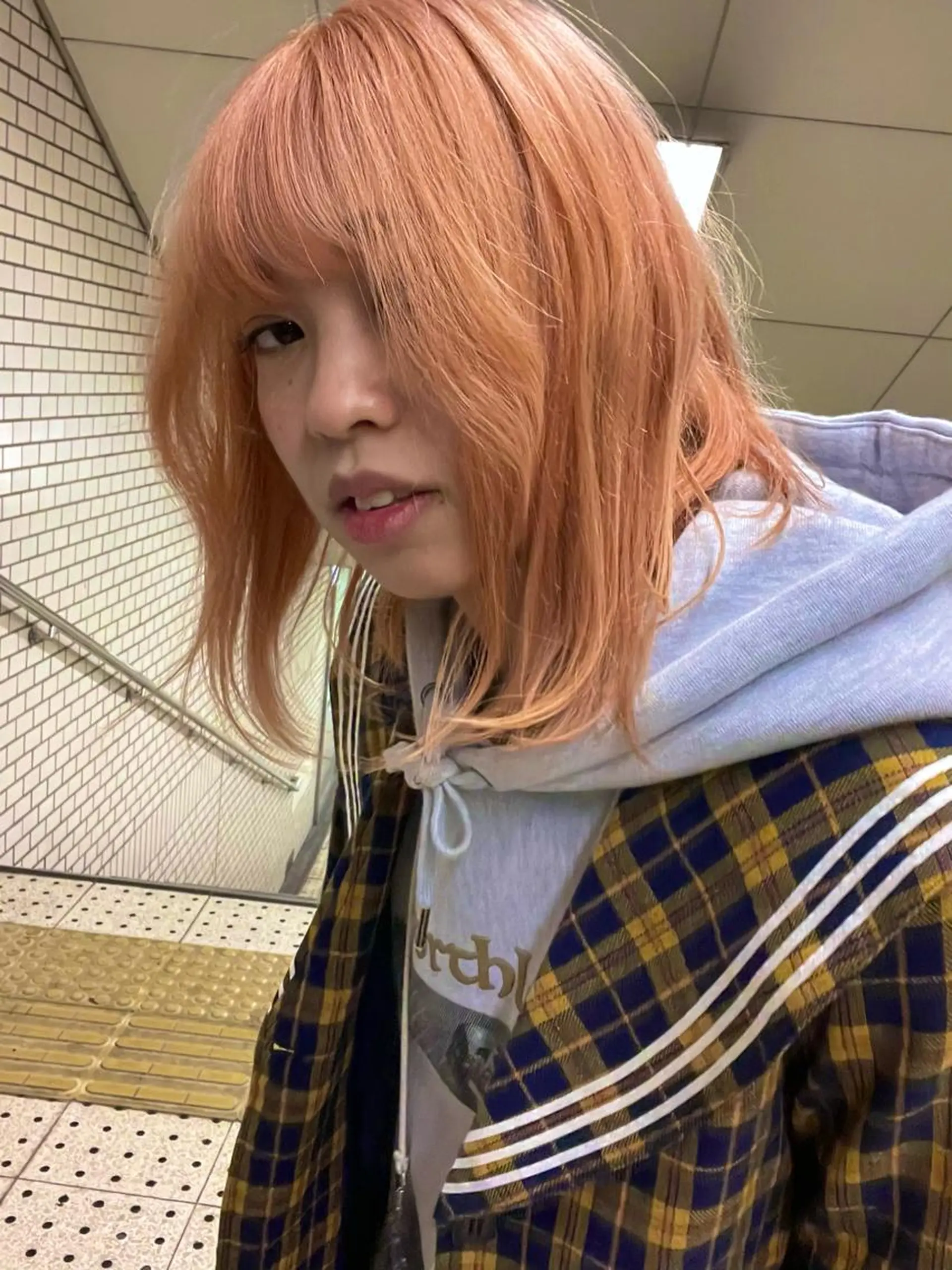 ミディアム ヘアカラー トリートメント 栗林 茉那のヘアスタイル