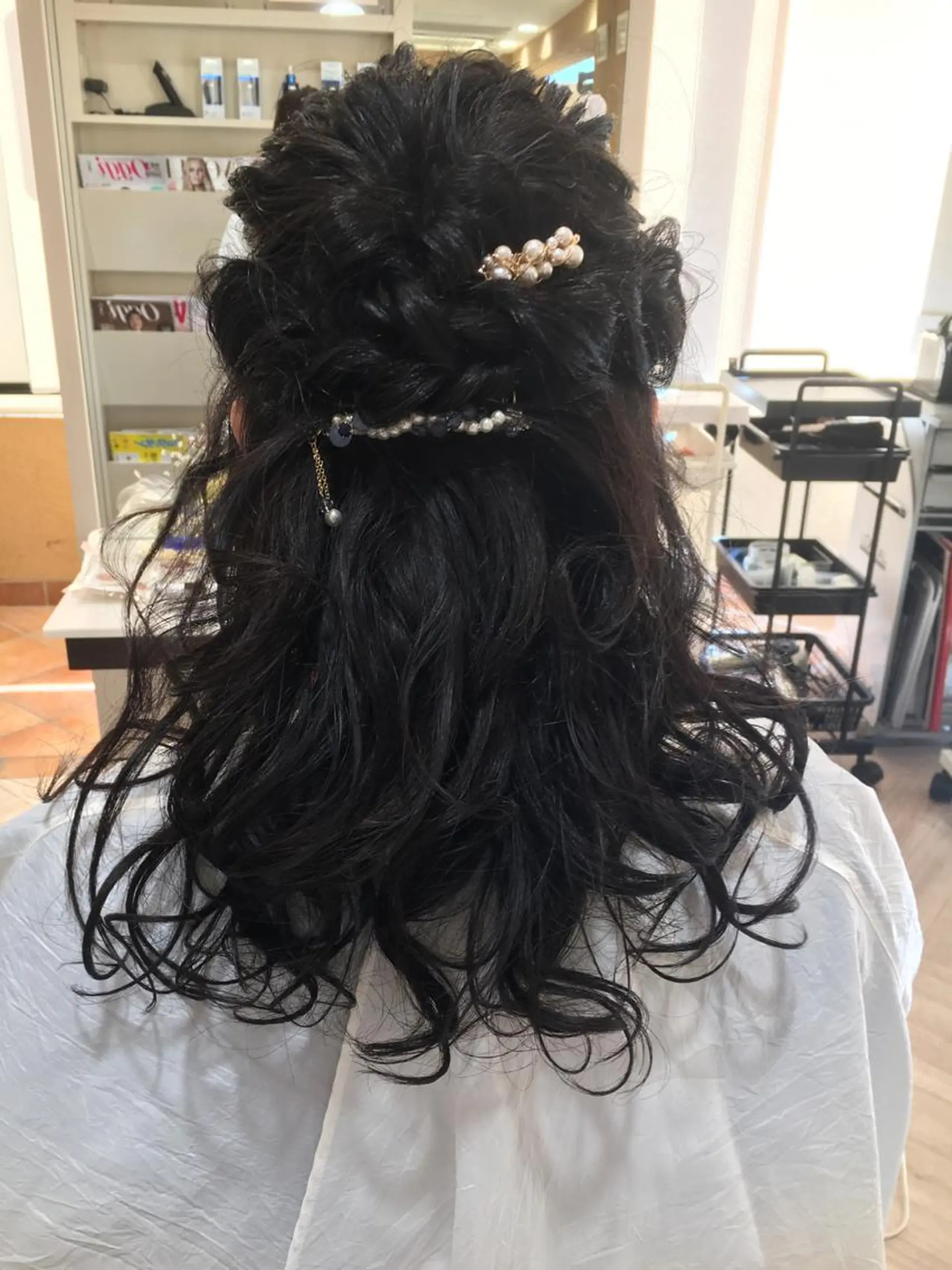 ヘアアレンジ ハーフアップ NEW Open✨ 髪質改善Manamiのヘアスタイル